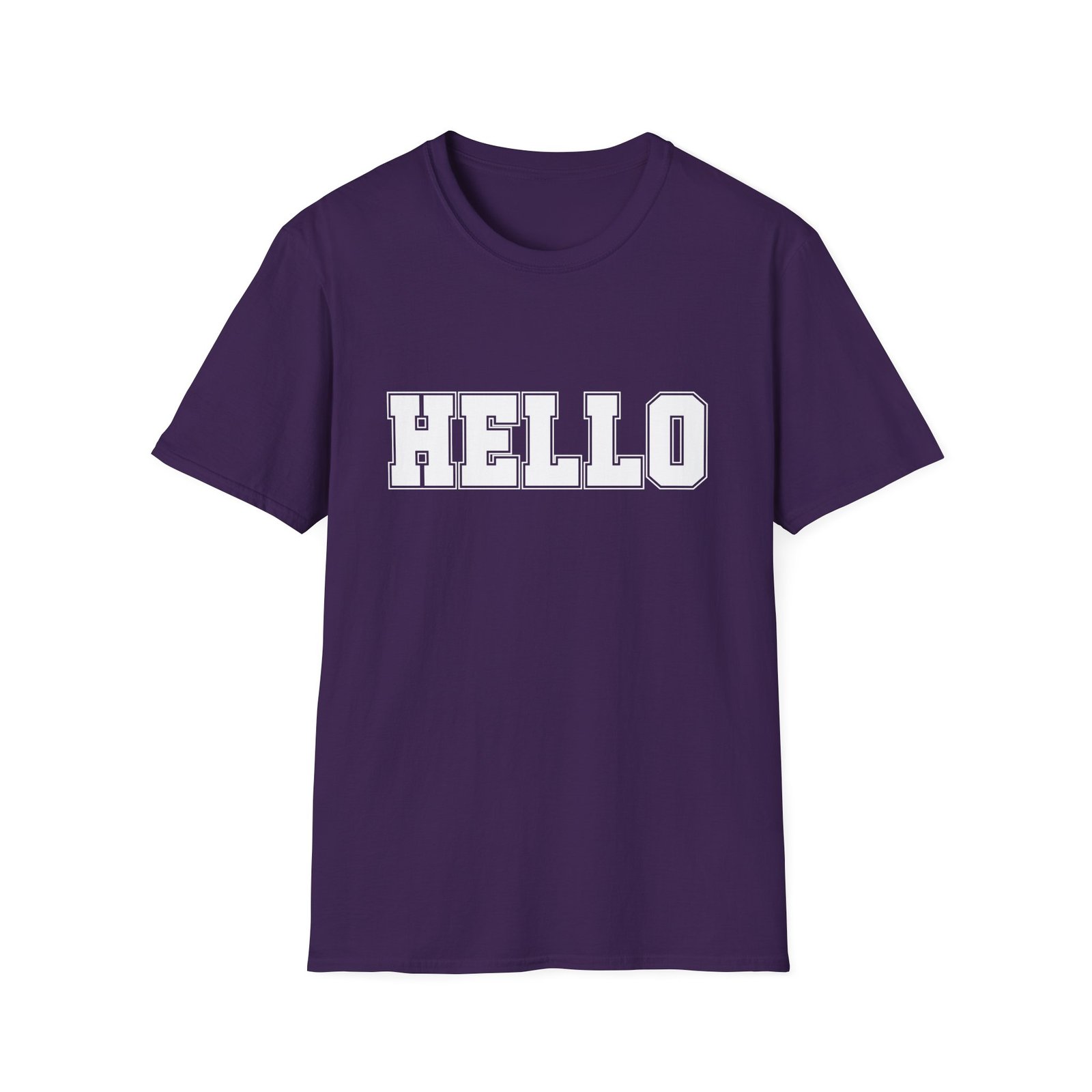 Shubble hello Unisex Softstyle T-Shirt