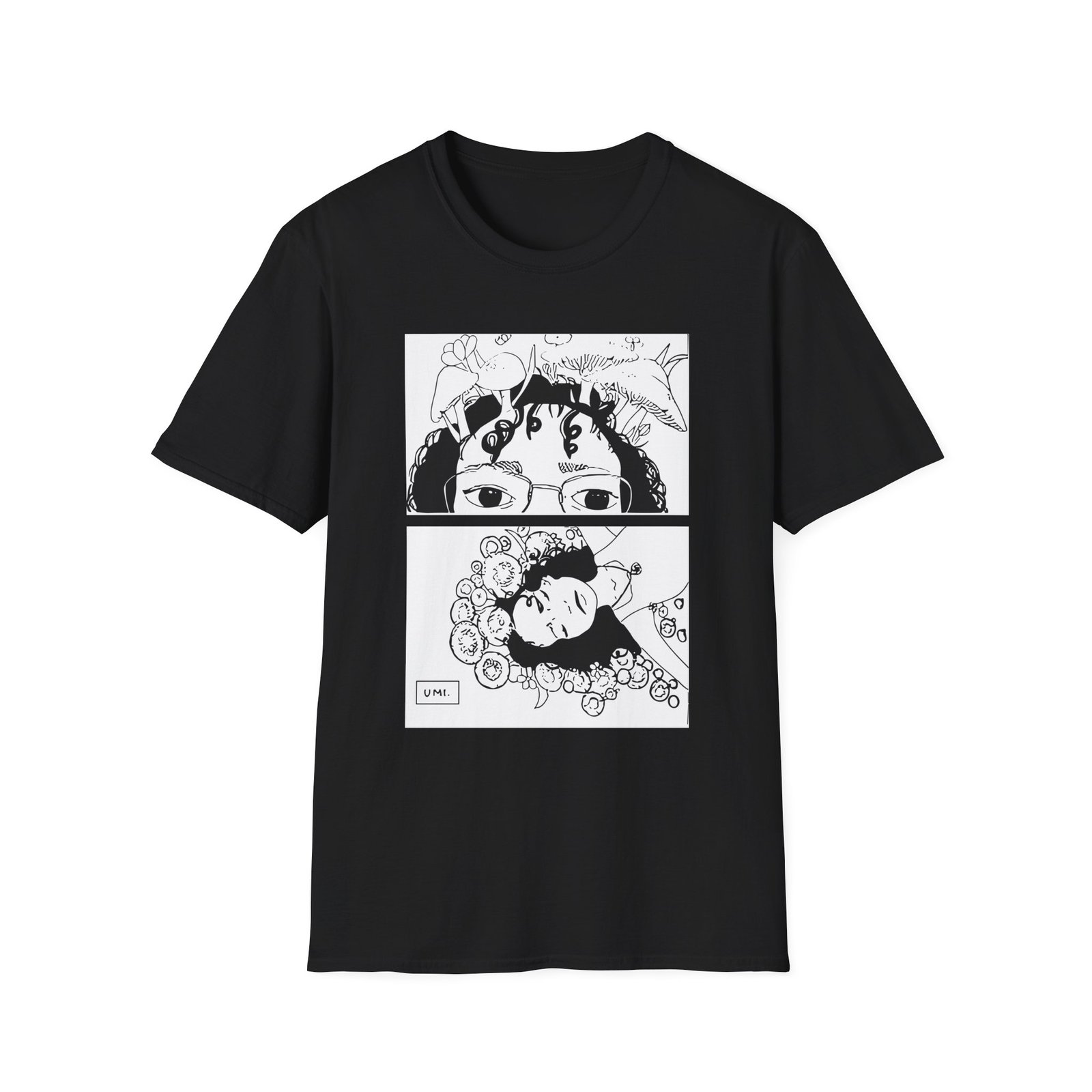 Umi Drawing Unisex Softstyle T-Shirt