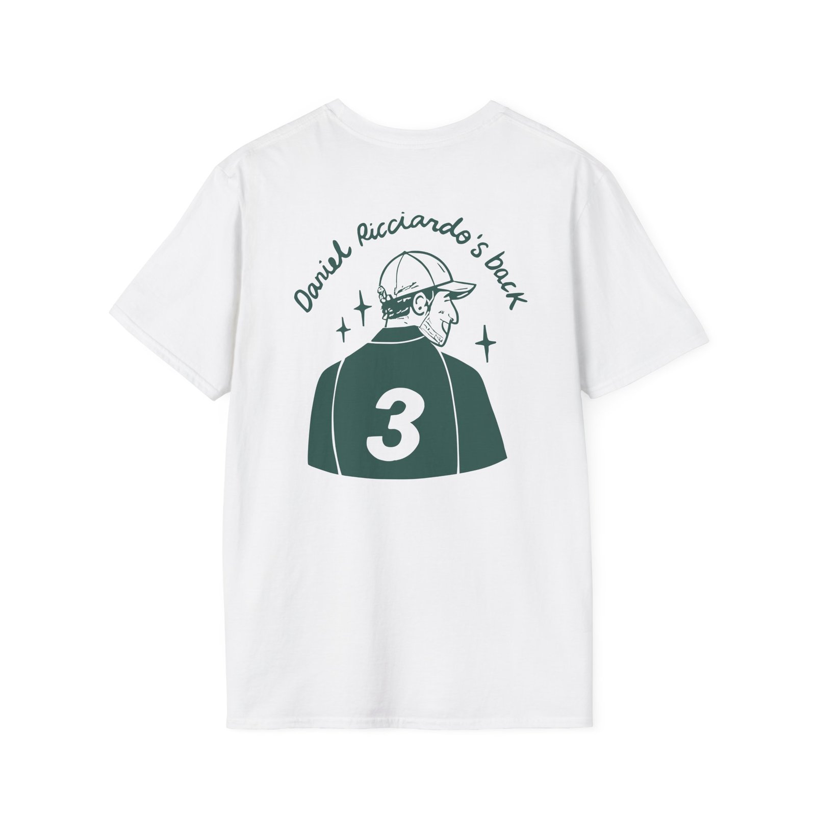 Daniel Ricciardo Dr3 Unisex Softstyle T-Shirt