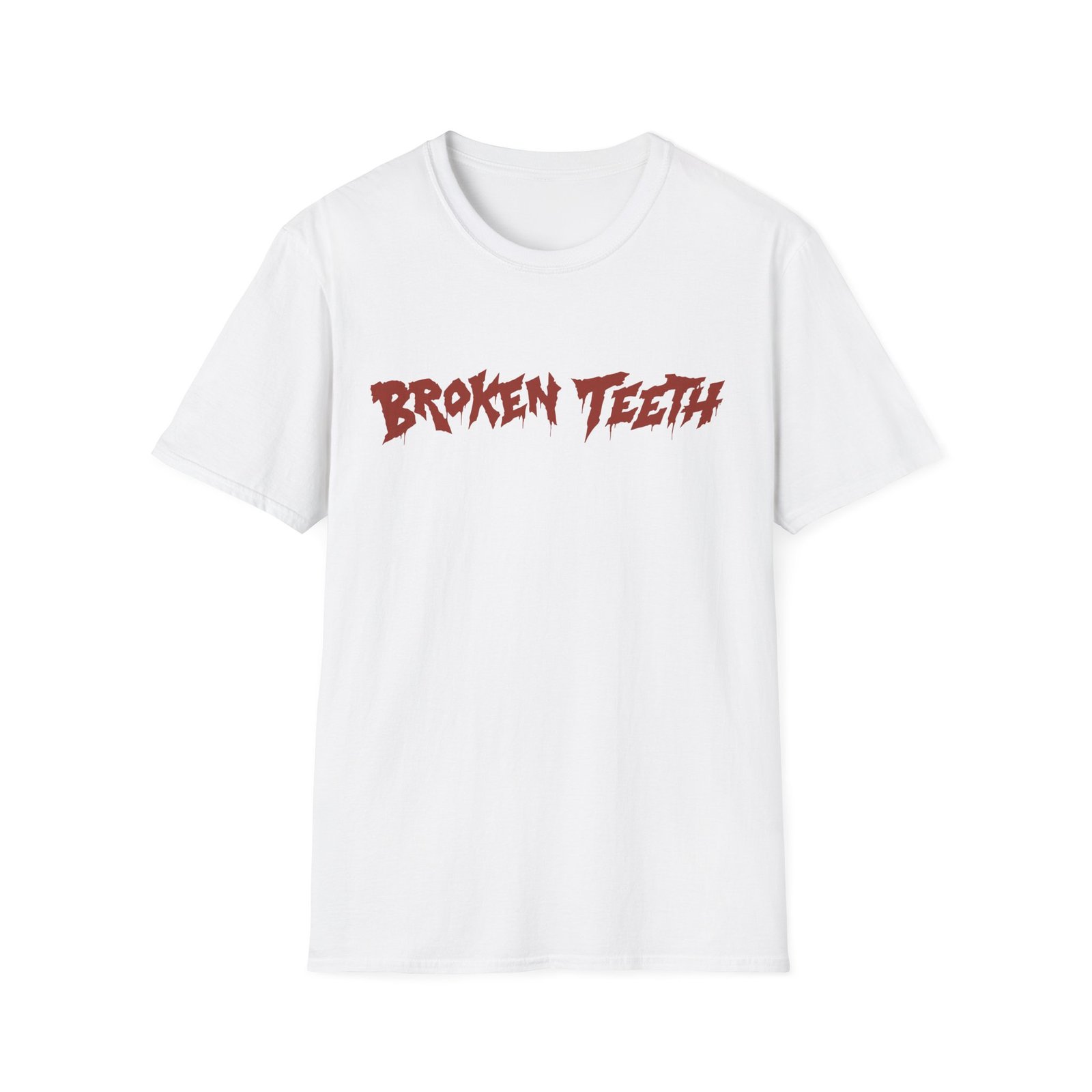Broken Teeth Logo Unisex Softstyle T-Shirt