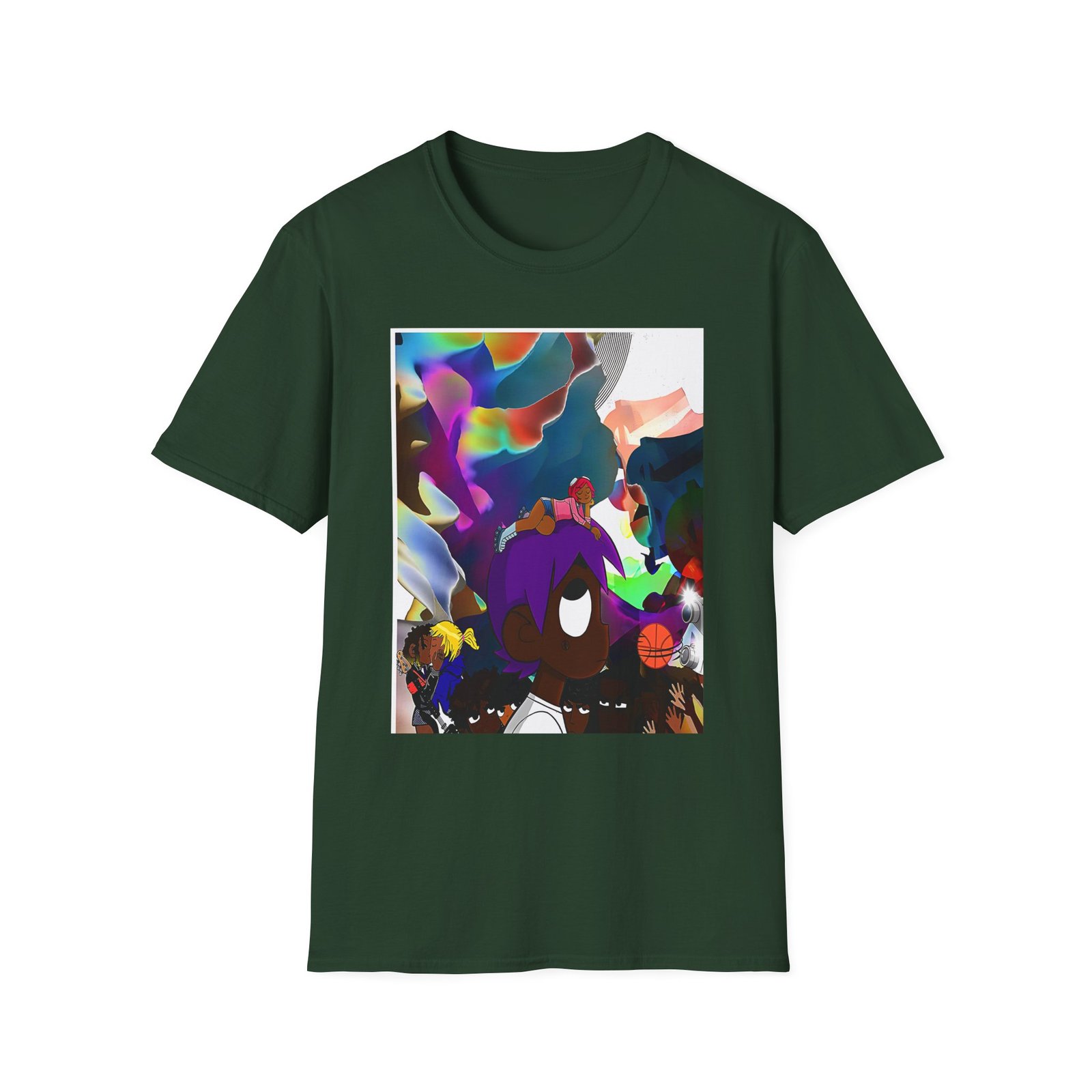 Lil Uzi Vert Lp Rapper Unisex Softstyle T-Shirt