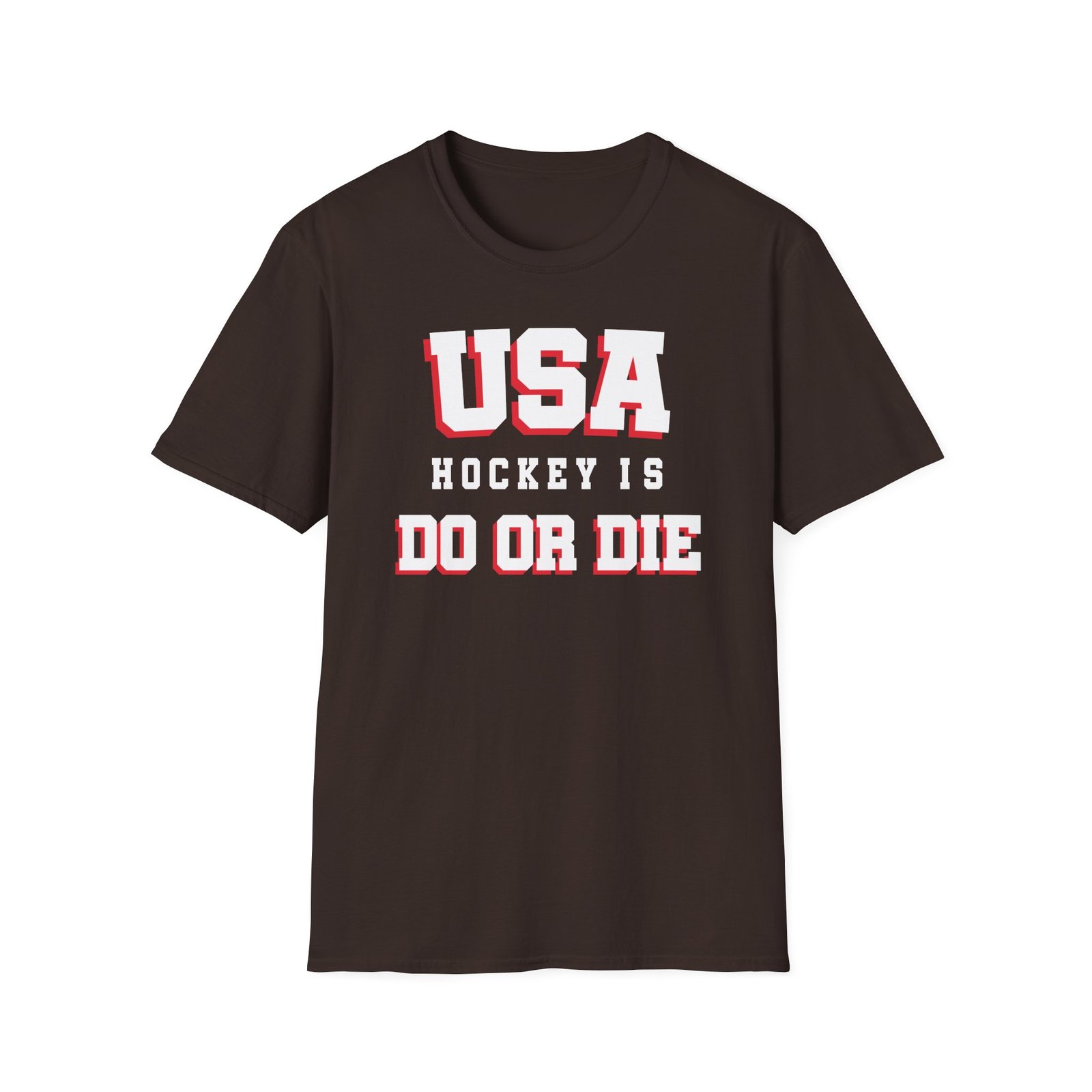 Spittin Chiclets Usa Do or Die Unisex Softstyle T-Shirt