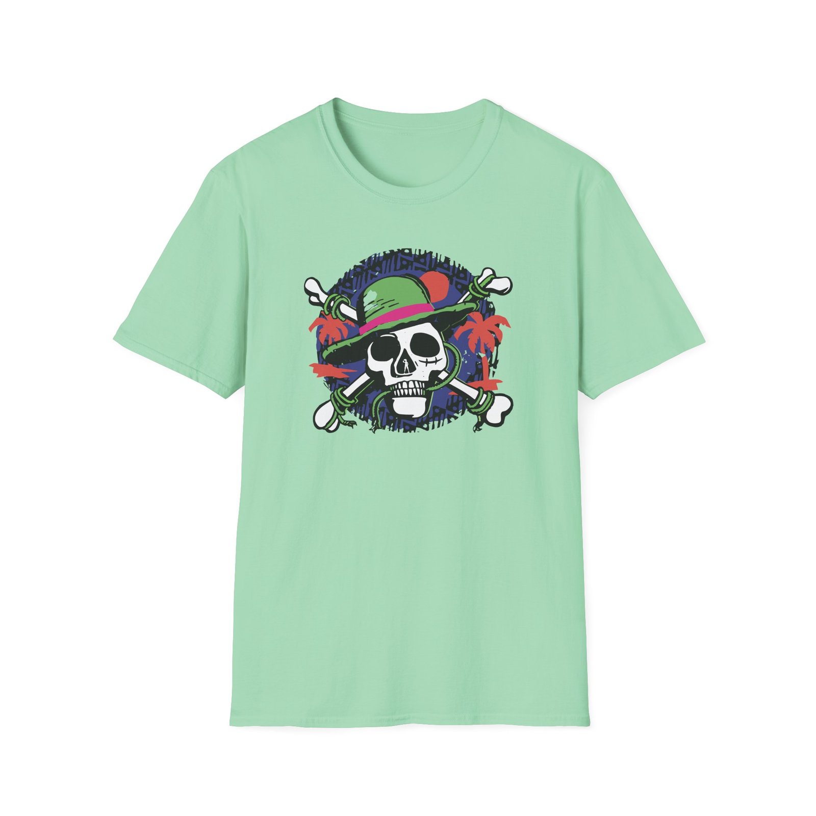One Piece One Piece Jolly Roger Unisex Softstyle T-Shirt