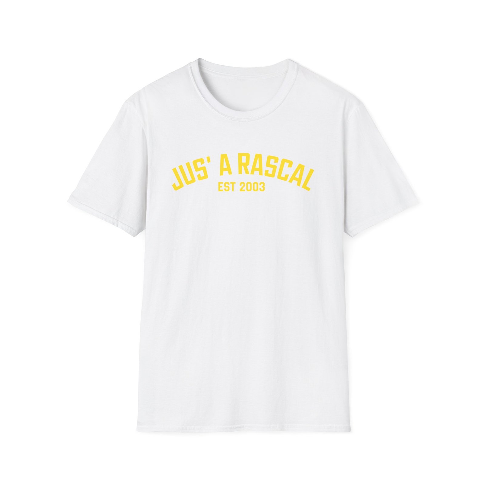 Dizzee Rascal Jus' a Rascal Unisex Softstyle T-Shirt