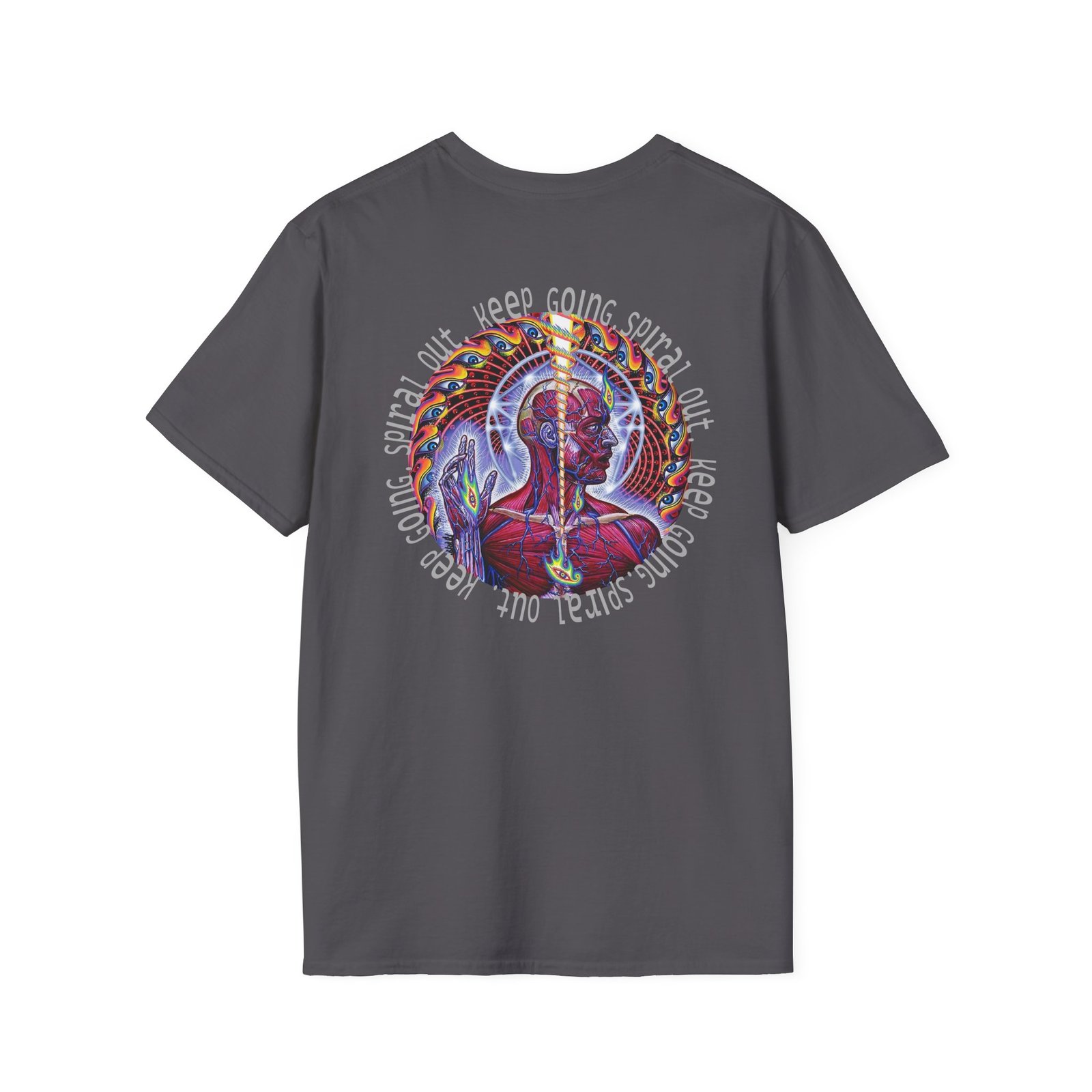 Tool Lateralus Spiral Out Unisex Softstyle T-Shirt