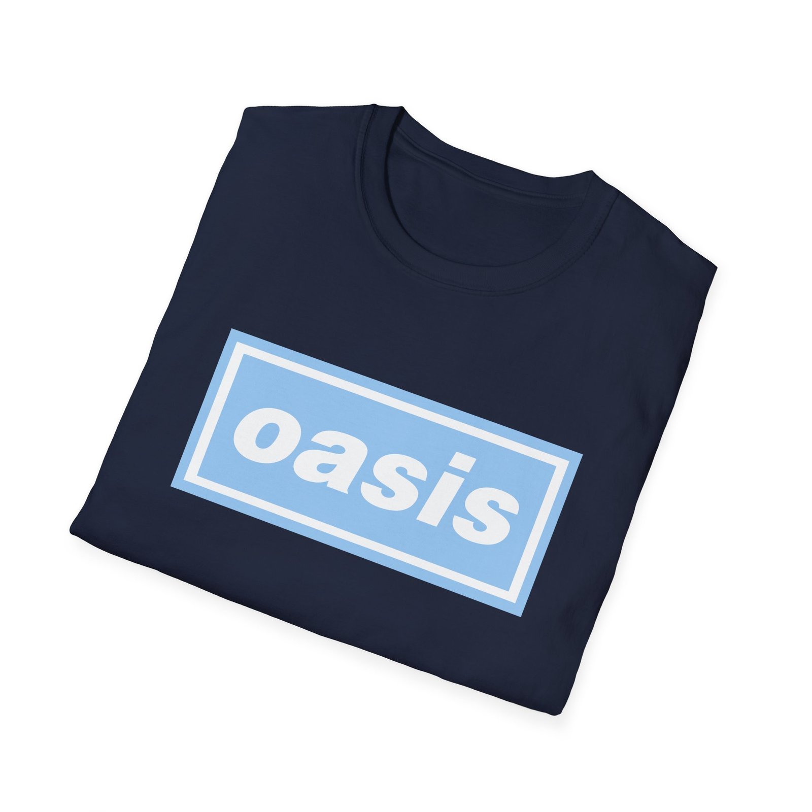 Oasis Man City Unisex Softstyle T-Shirt