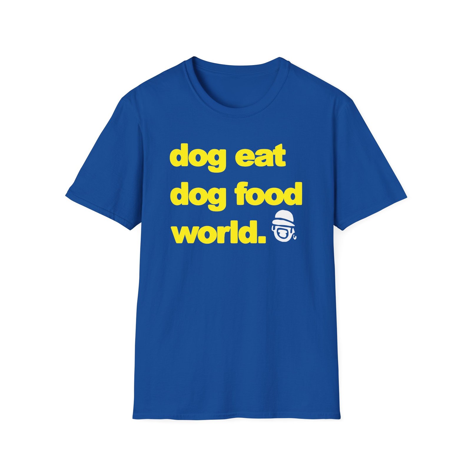 Dog Eat Dog Food World Unisex Softstyle T-Shirt