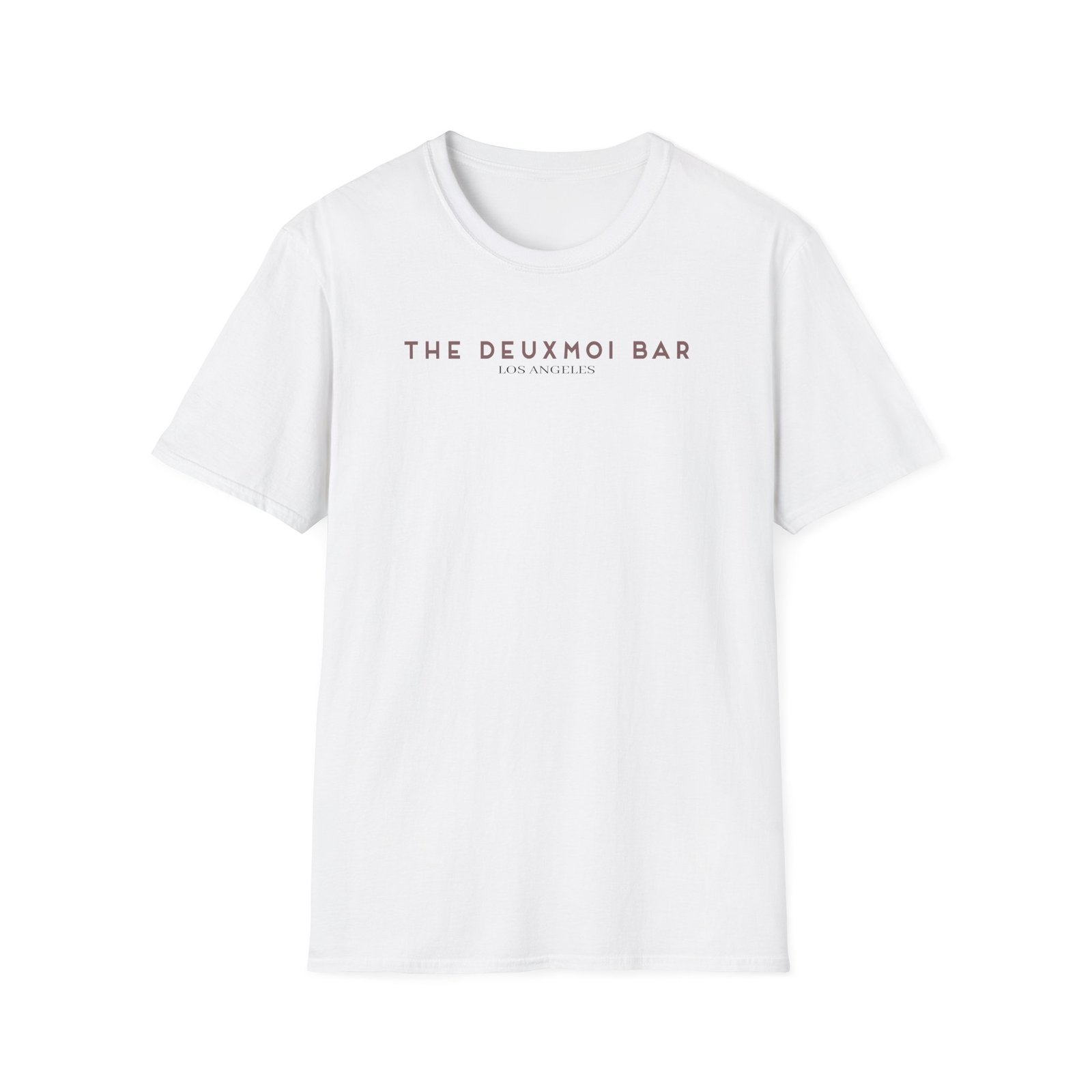 Deuxmoi Bar Unisex Softstyle T-Shirt