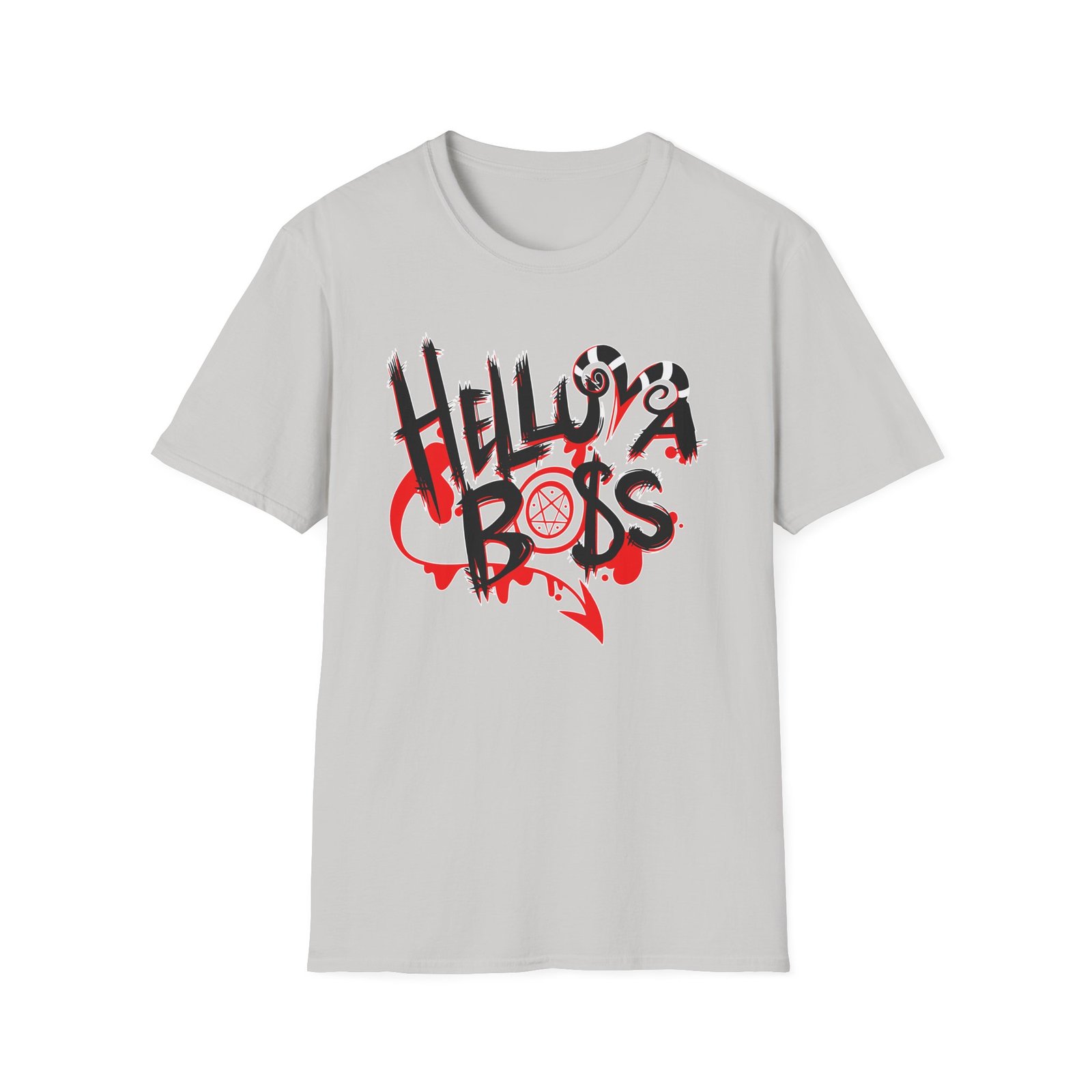 Helluva Boss Logo Unisex Softstyle T-Shirt