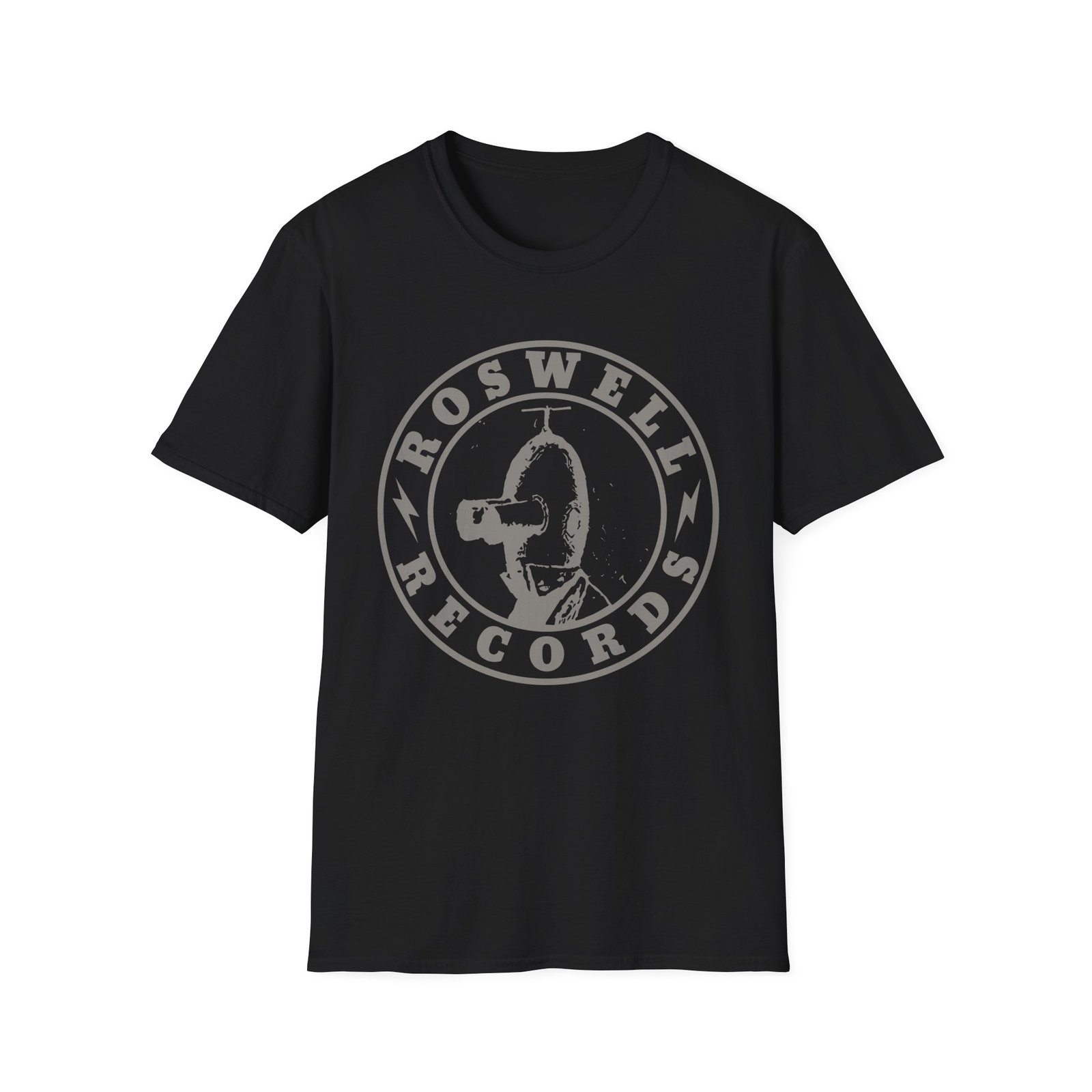 Foo Fighters Roswell Records Unisex Softstyle T-Shirt