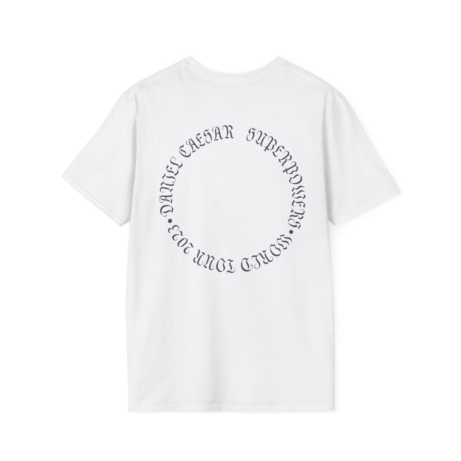 Daniel Caesar Superpowers World Tour Unisex Softstyle T-Shirt
