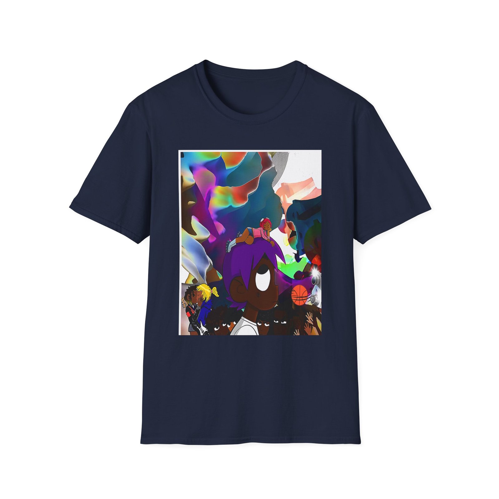 Lil Uzi Vert Lp Rapper Unisex Softstyle T-Shirt