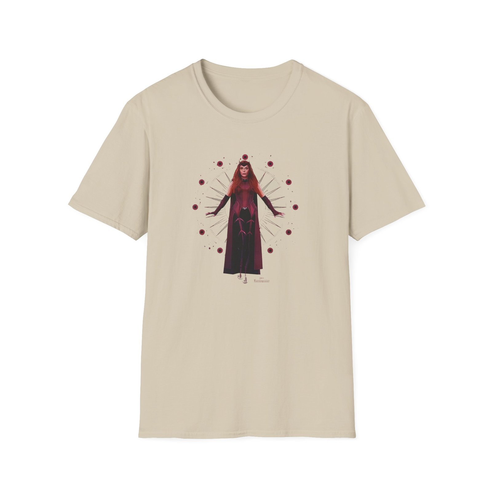 Marvel Wandavision Scarlet Witch Big & Tall Unisex Softstyle T-Shirt