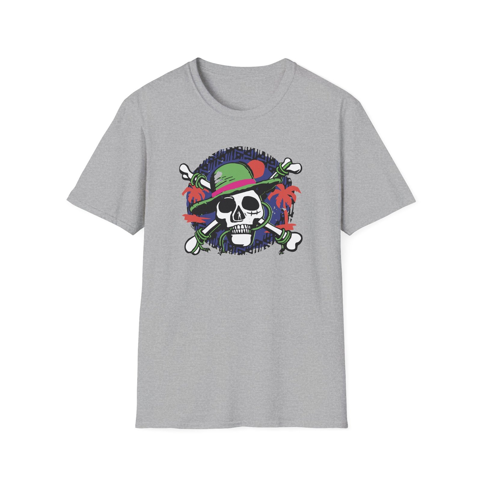 One Piece One Piece Jolly Roger Unisex Softstyle T-Shirt