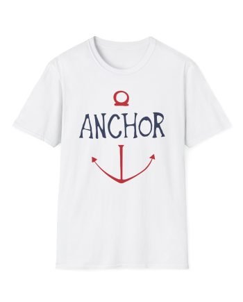 One Piece Anchor Unisex Softstyle T-Shirt