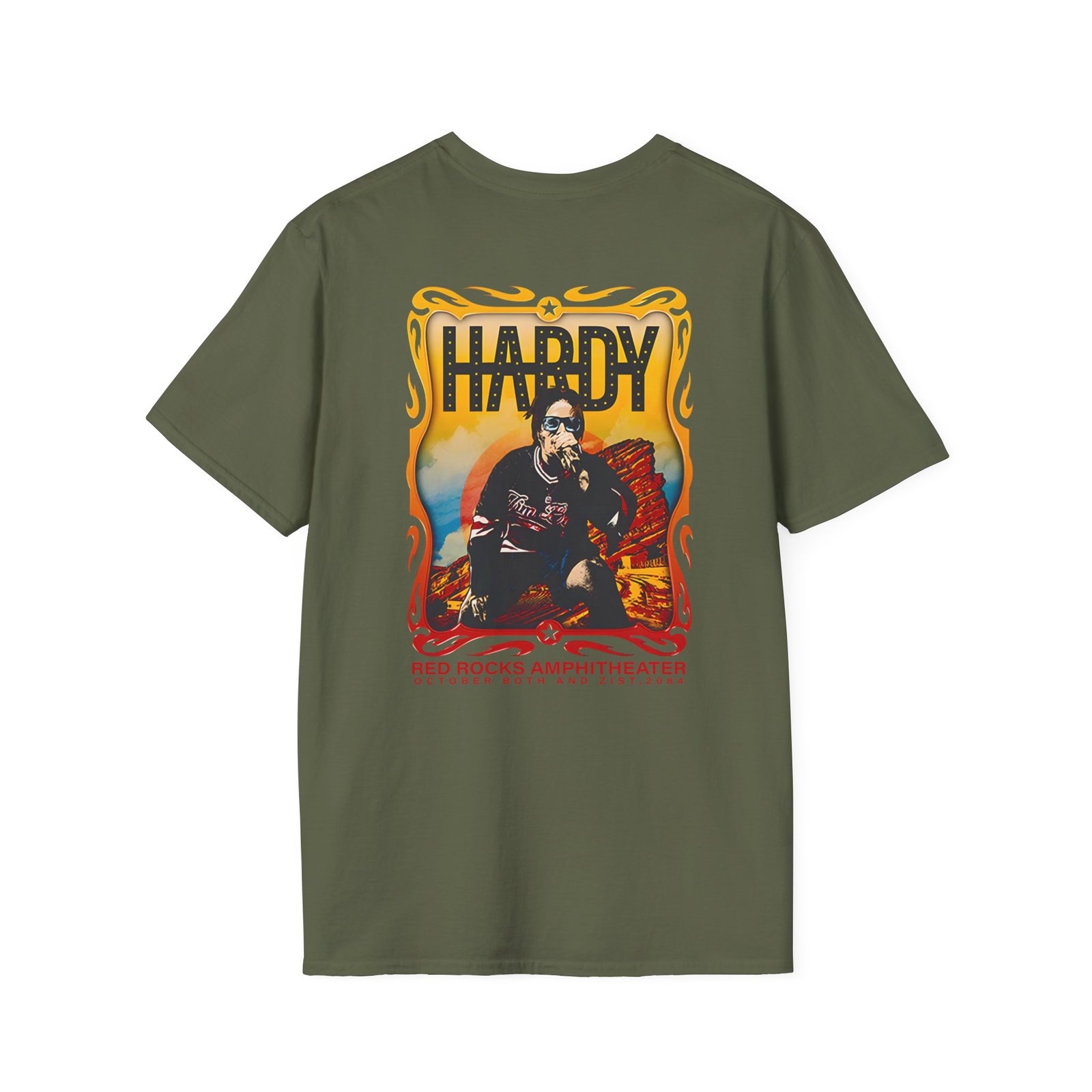 Hardy Red Rocks 2024 Unisex Softstyle T-Shirt