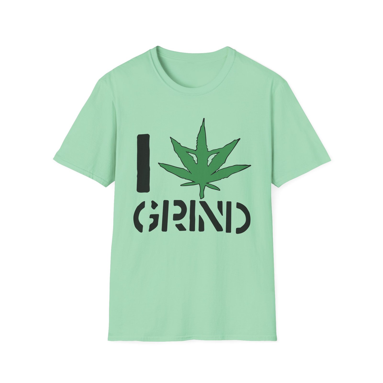 Brutal Truth I Weed Grind Unisex Softstyle T-Shirt