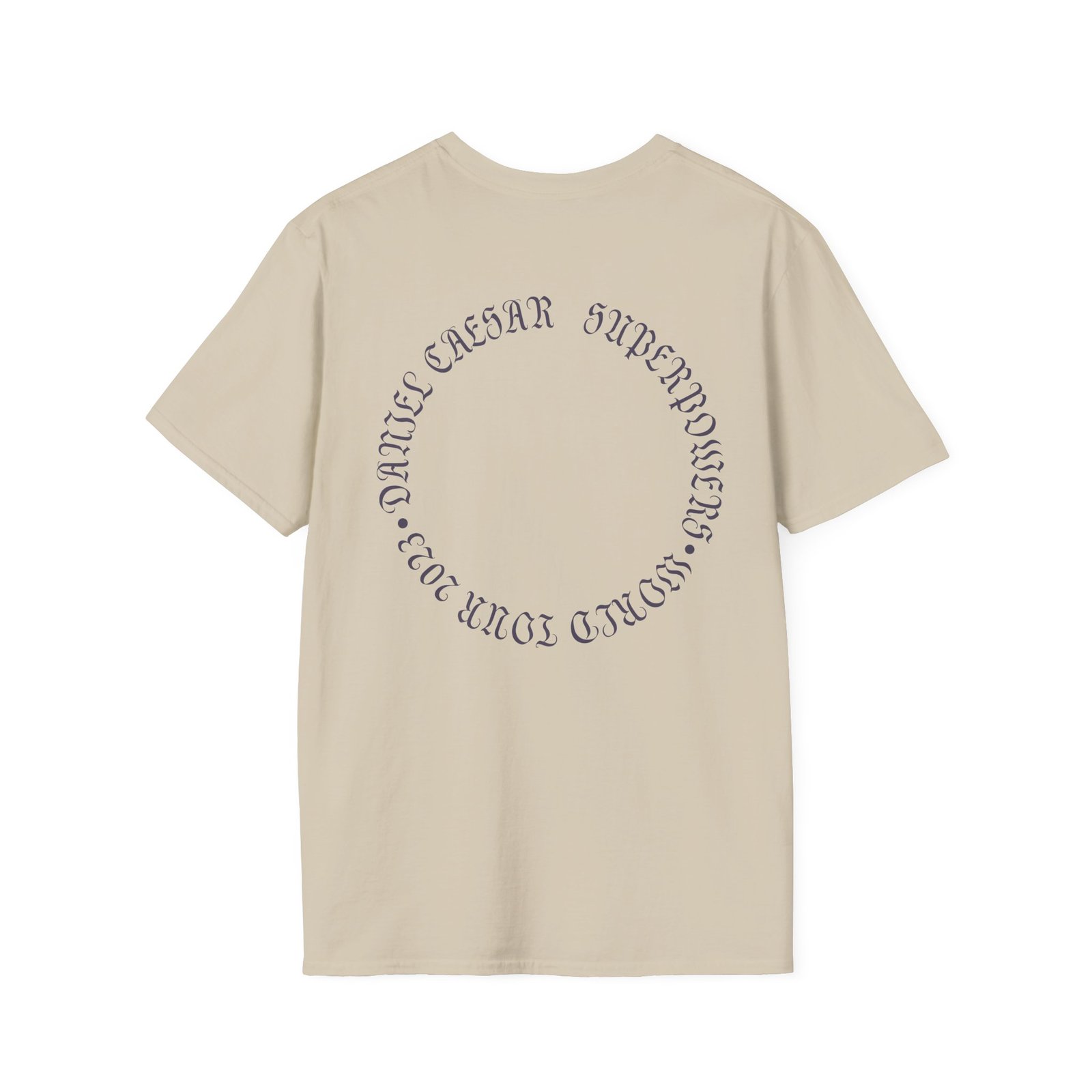 Daniel Caesar Superpowers World Tour Unisex Softstyle T-Shirt