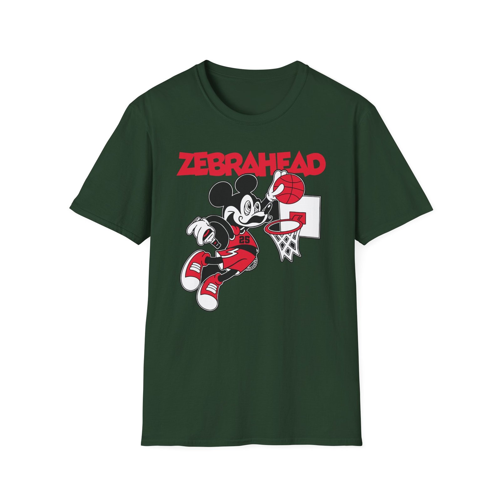 Zebrahead Mickey Unisex Softstyle T-Shirt