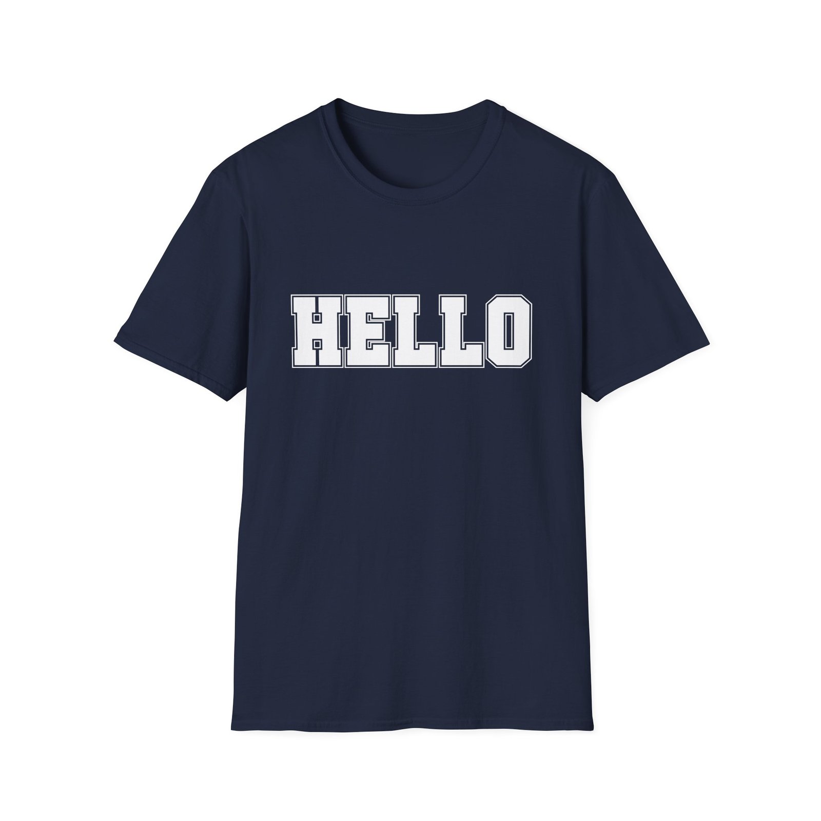 Shubble hello Unisex Softstyle T-Shirt