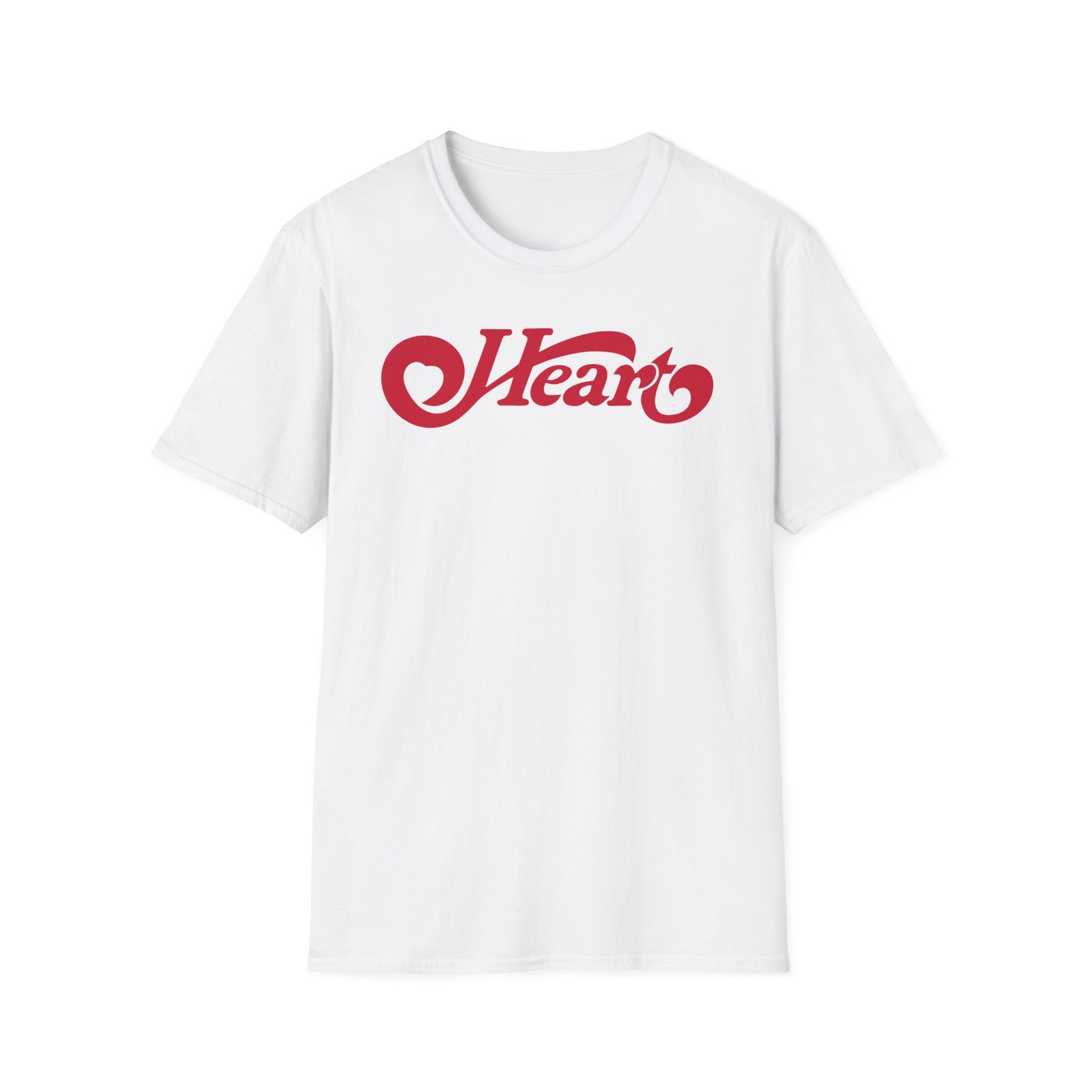 Heart Band Unisex Softstyle T-Shirt