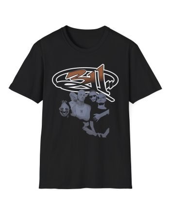 311 Band Photo Unisex Softstyle T-Shirt