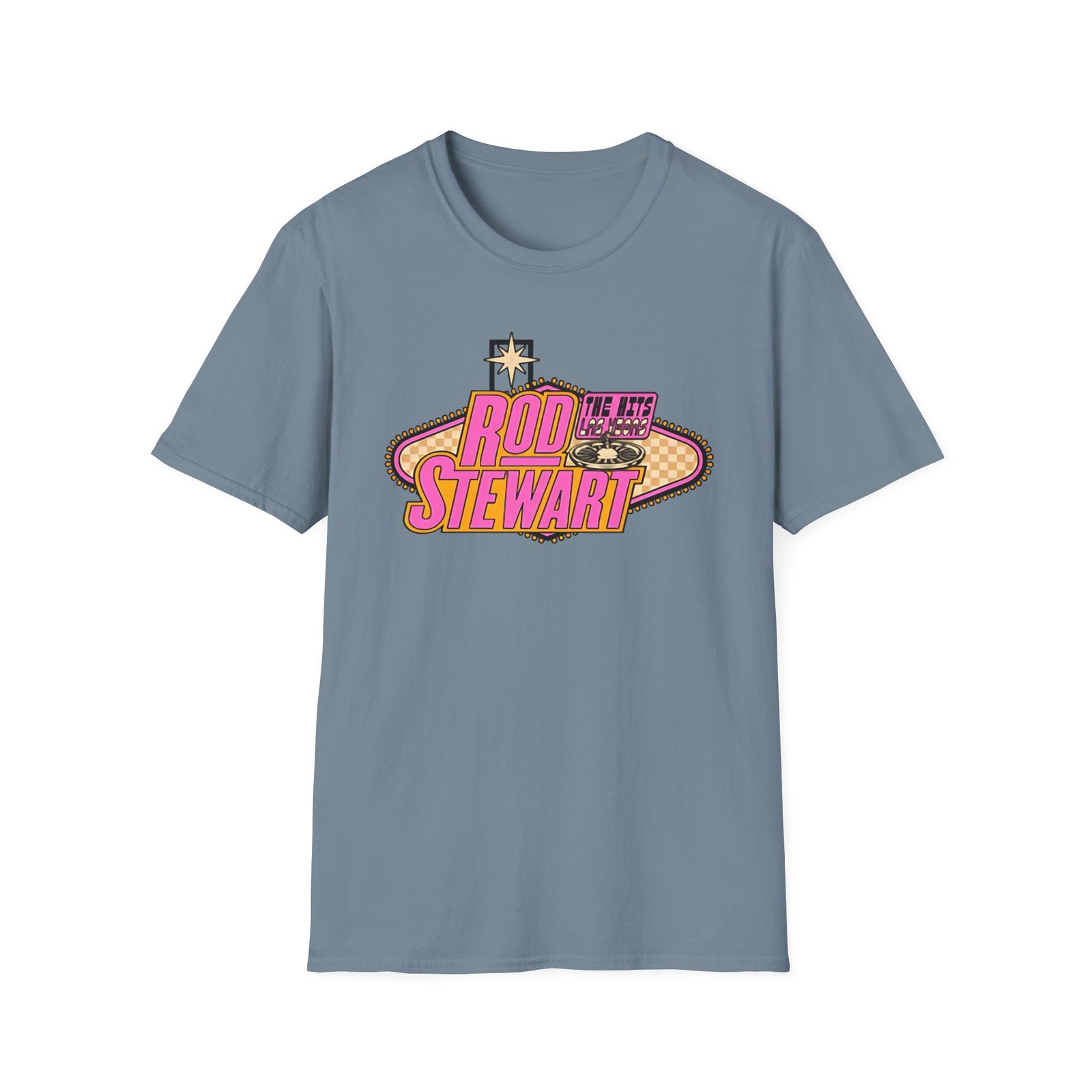 R S the Hits Vegas Marquee Unisex Softstyle T-Shirt