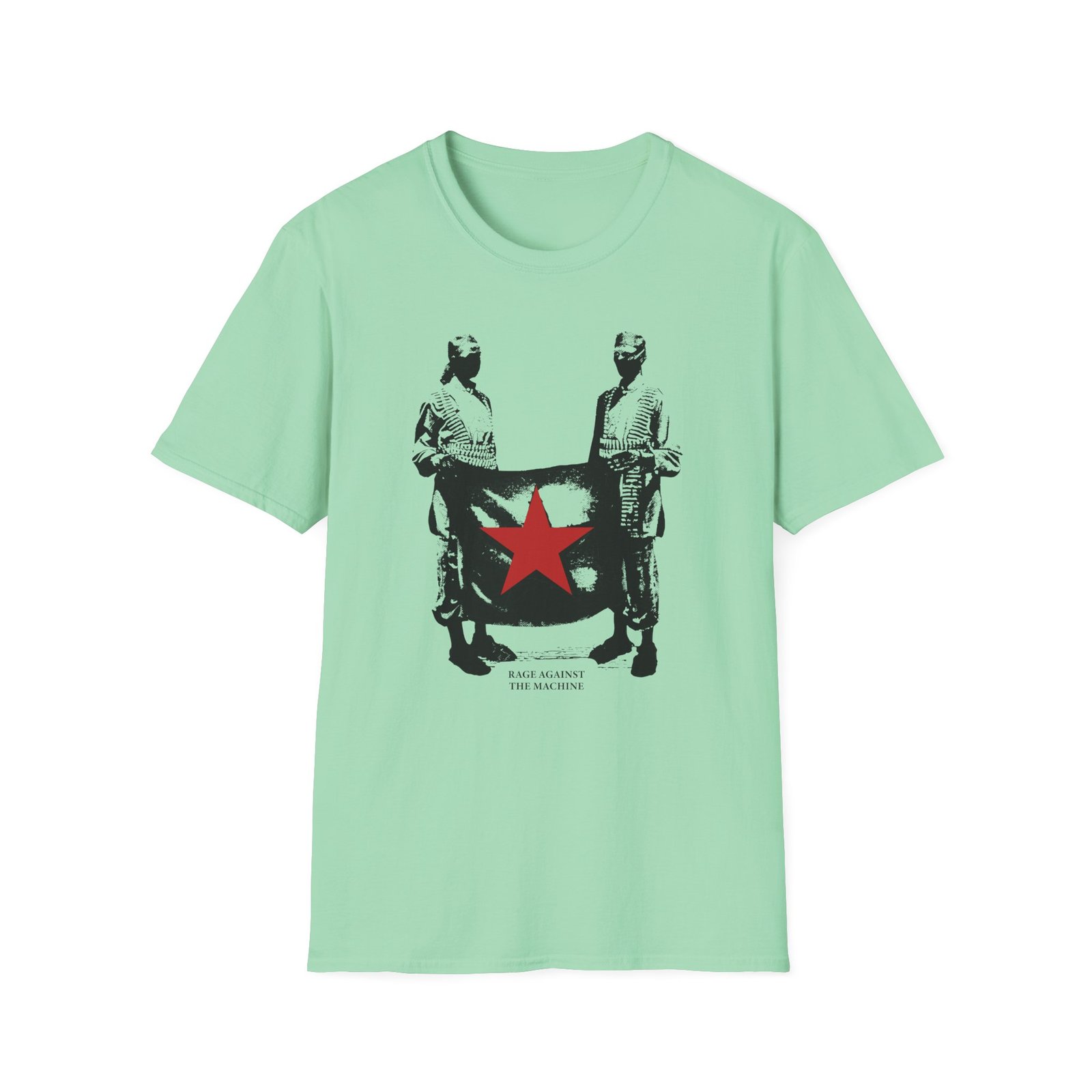 Rage Against the Machine Flagbearer Unisex Softstyle T-Shirt