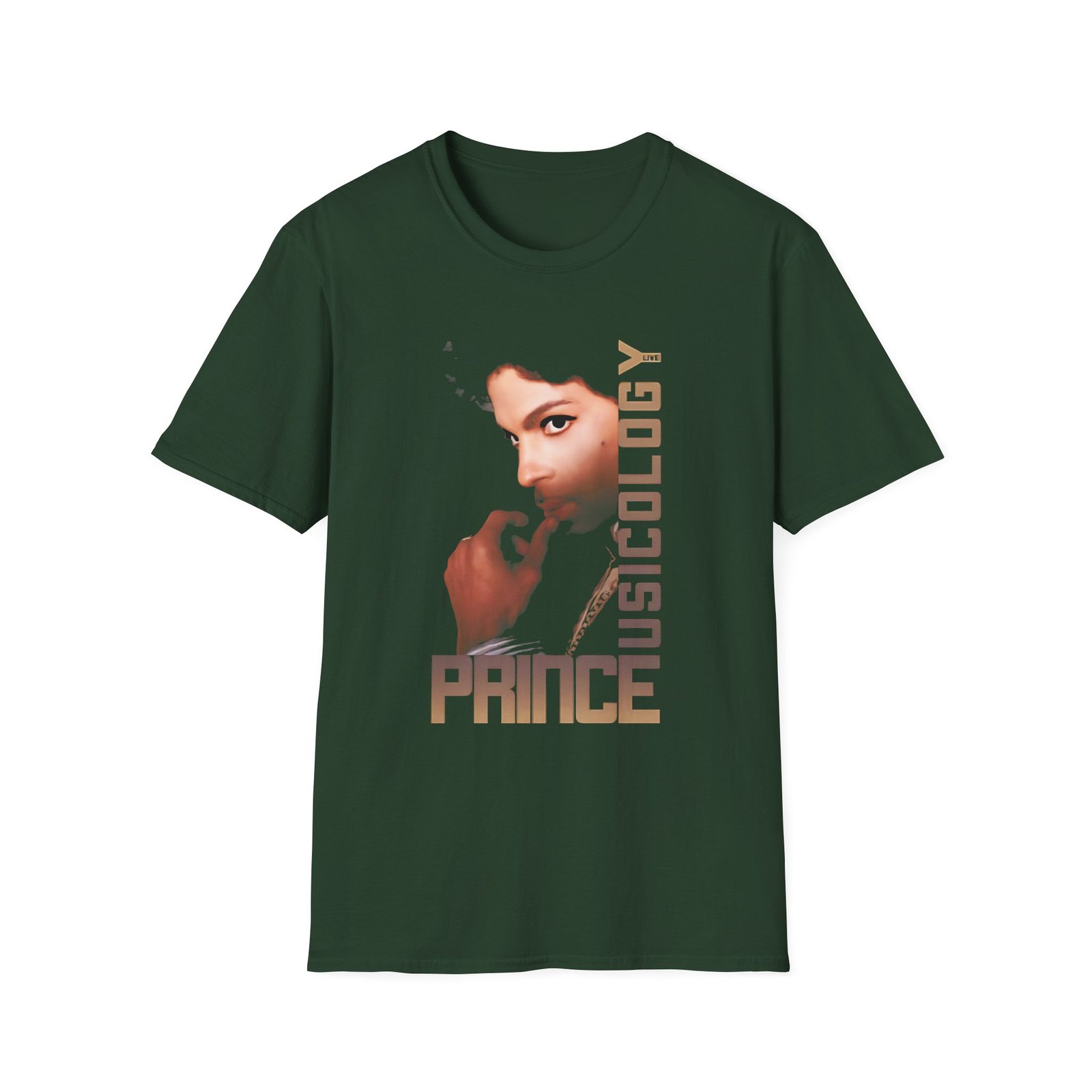 Prince Musicology Album Cover Unisex Softstyle T-Shirt