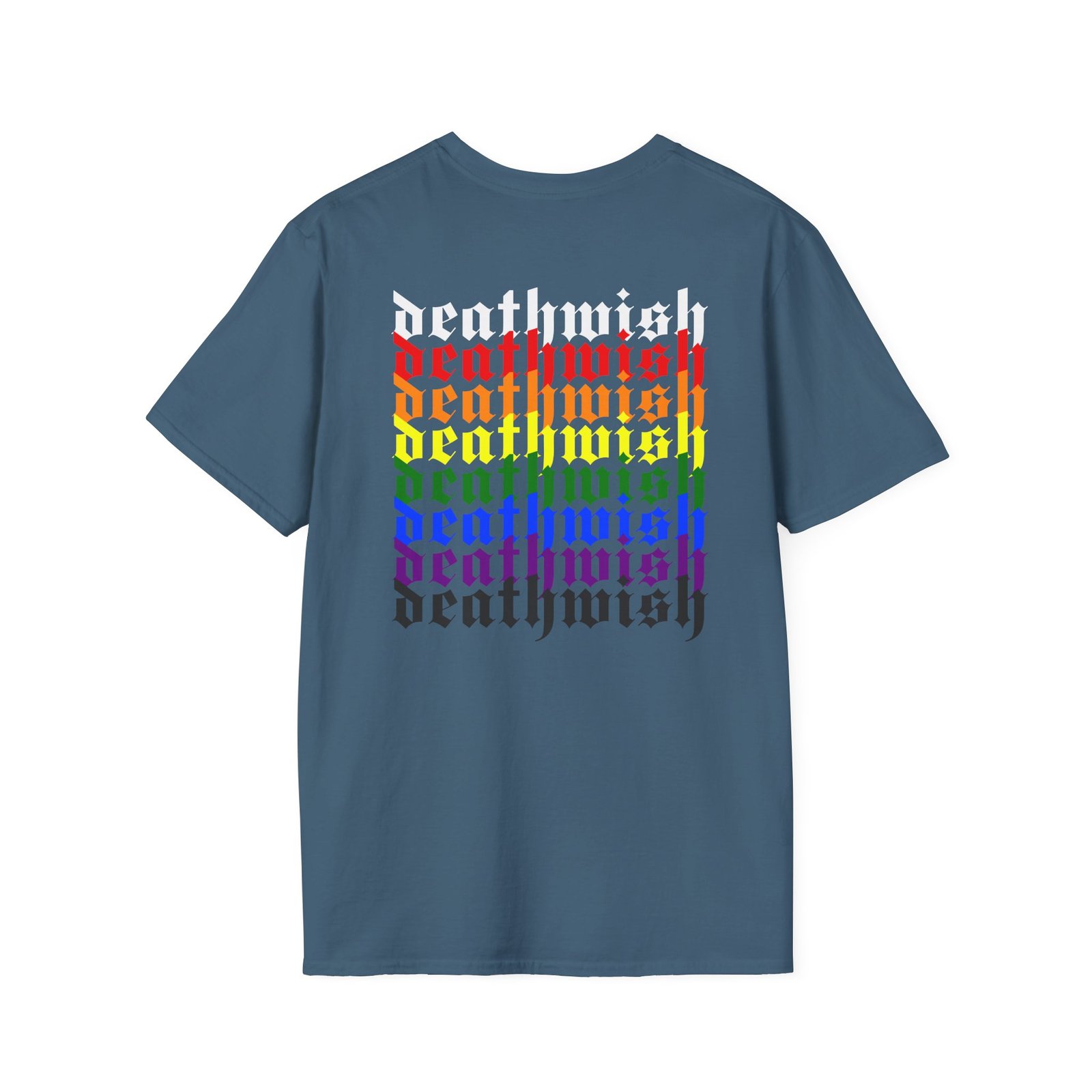 Deathwish Pride unisex softstyle t-shirt