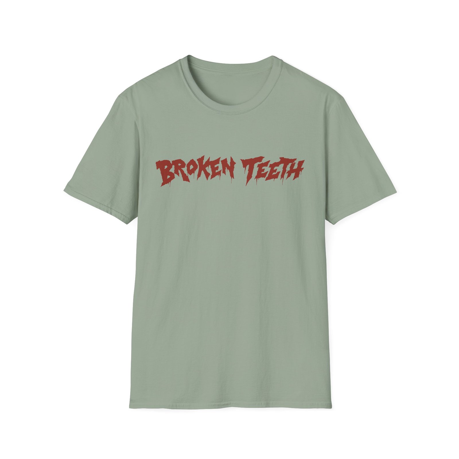 Broken Teeth Logo Unisex Softstyle T-Shirt