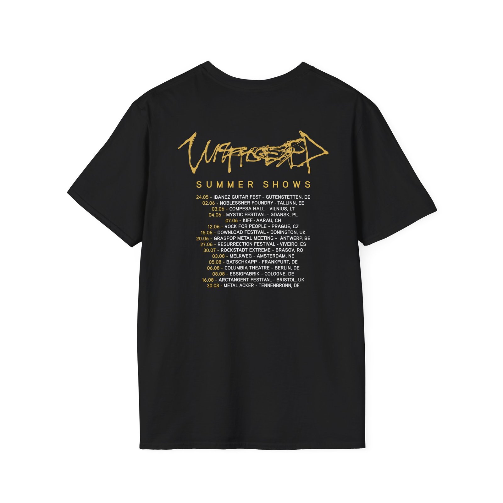 Unprocessed Summer Shows 2025 Unisex Softstyle T-Shirt