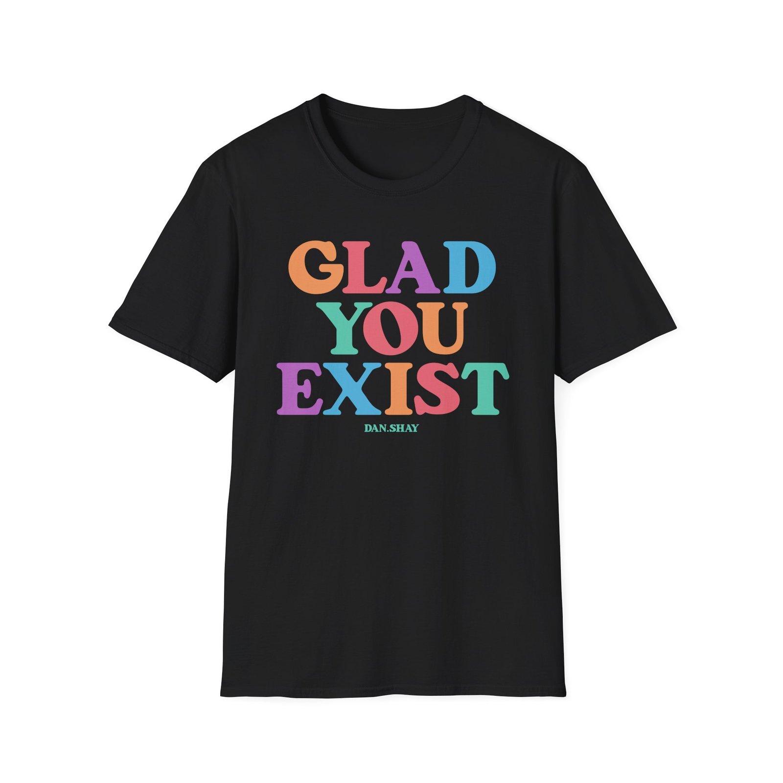 Dan and Shay Glad You Exist Unisex Softstyle T-Shirt