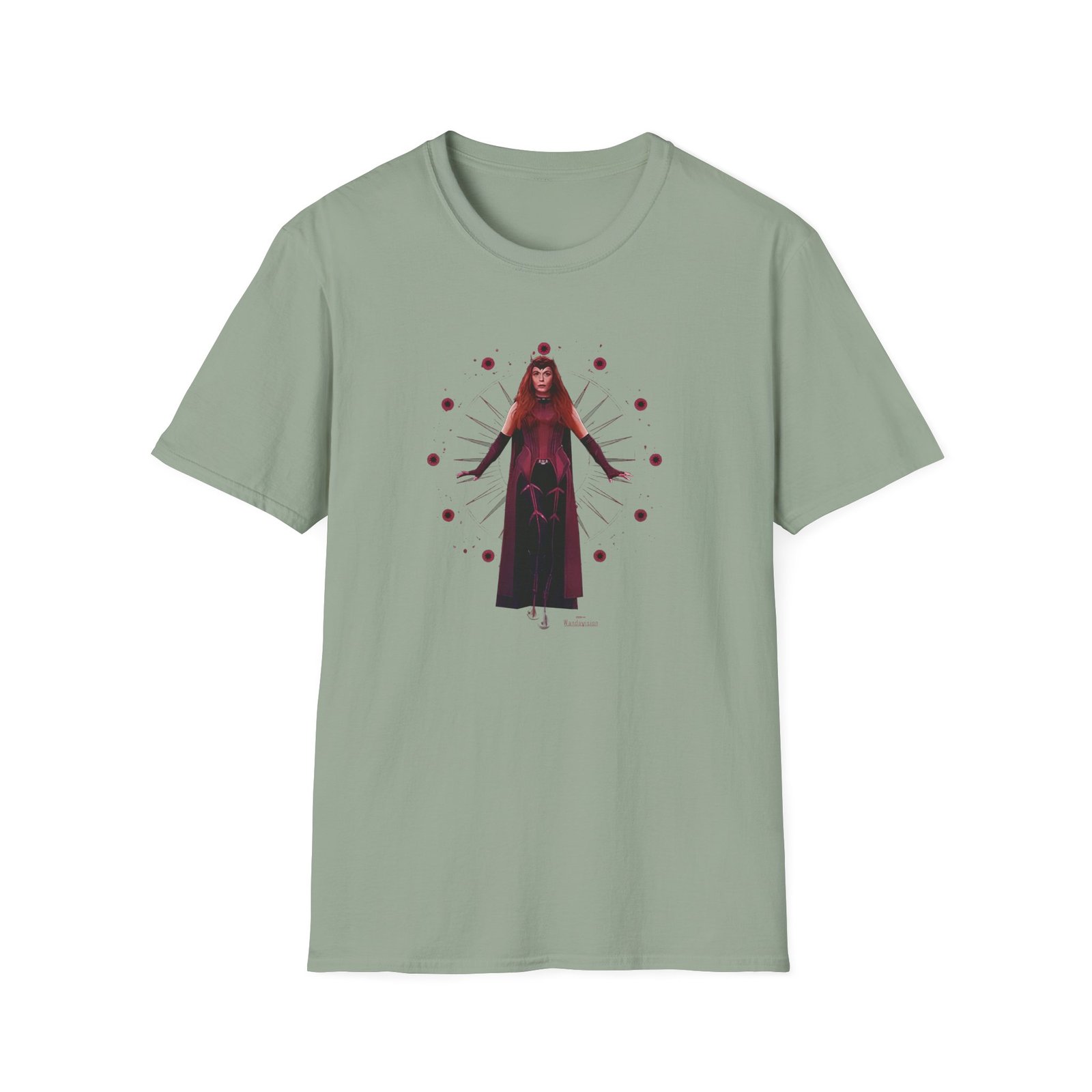 Marvel Wandavision Scarlet Witch Big & Tall Unisex Softstyle T-Shirt