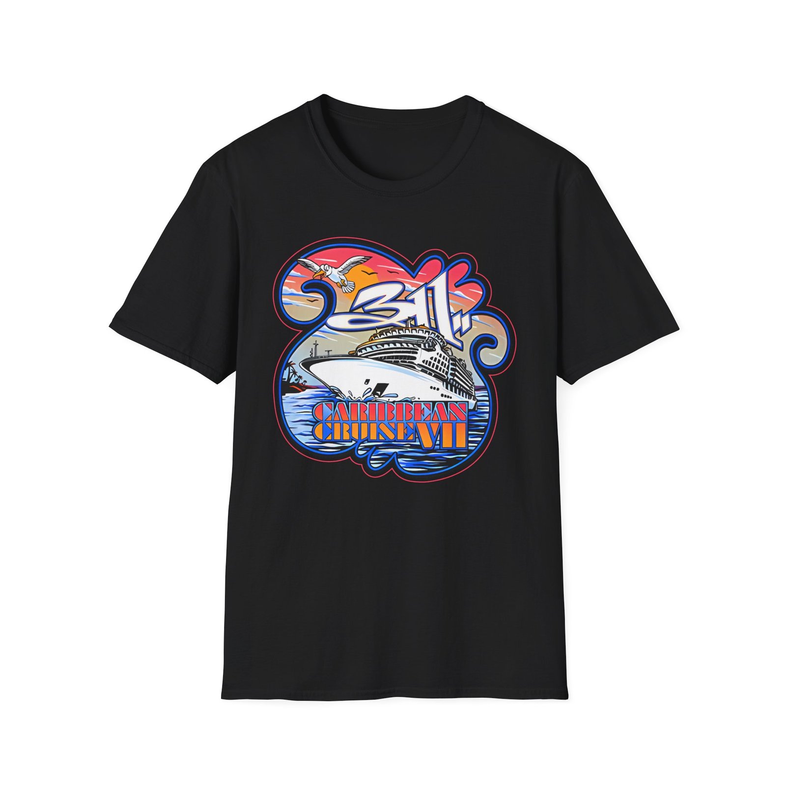 311 Love Boat Unisex Softstyle T-Shirt