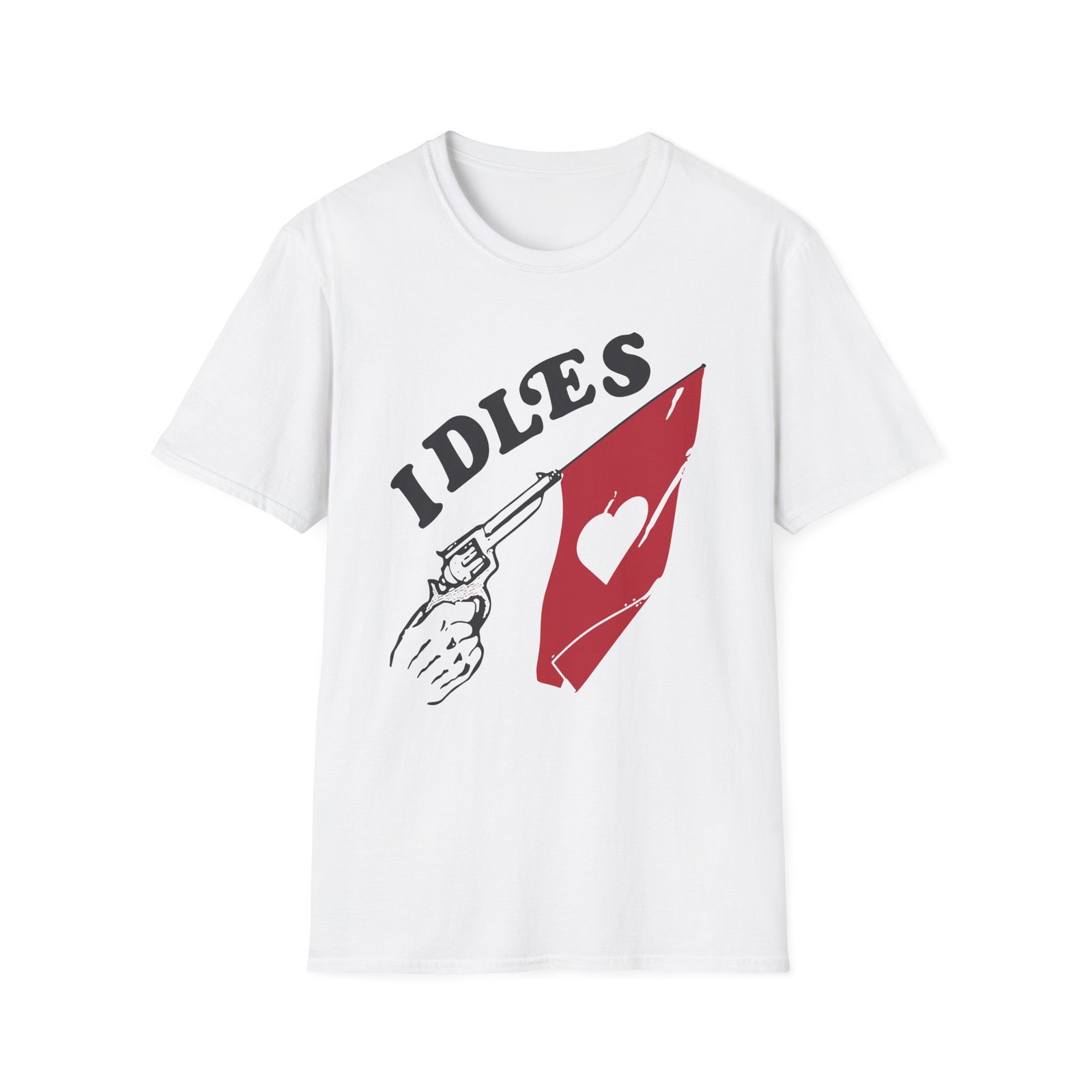 Idles Hearts Unisex Softstyle T-Shirt