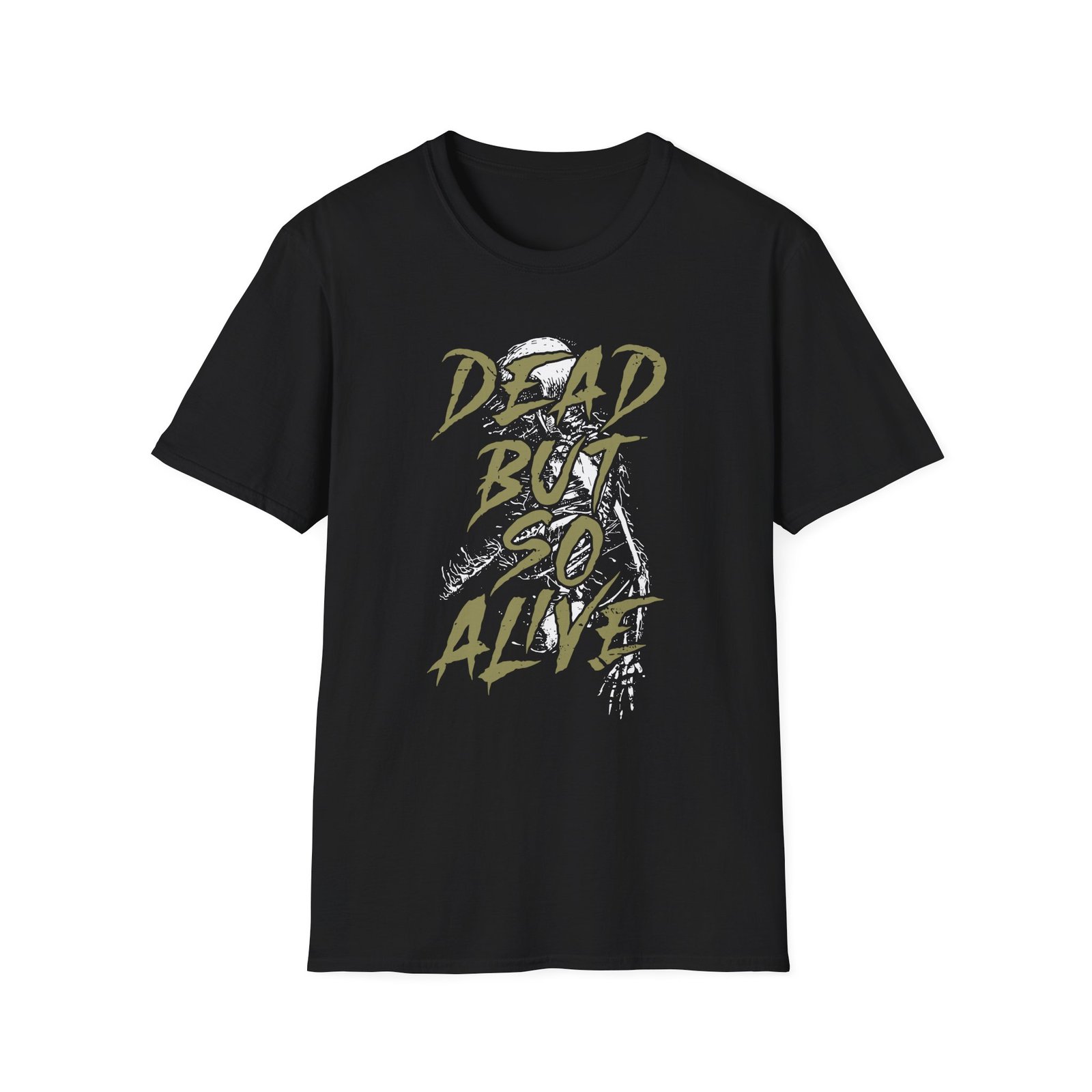 Bleeding Through Dead but So Alive Unisex Softstyle T-Shirt