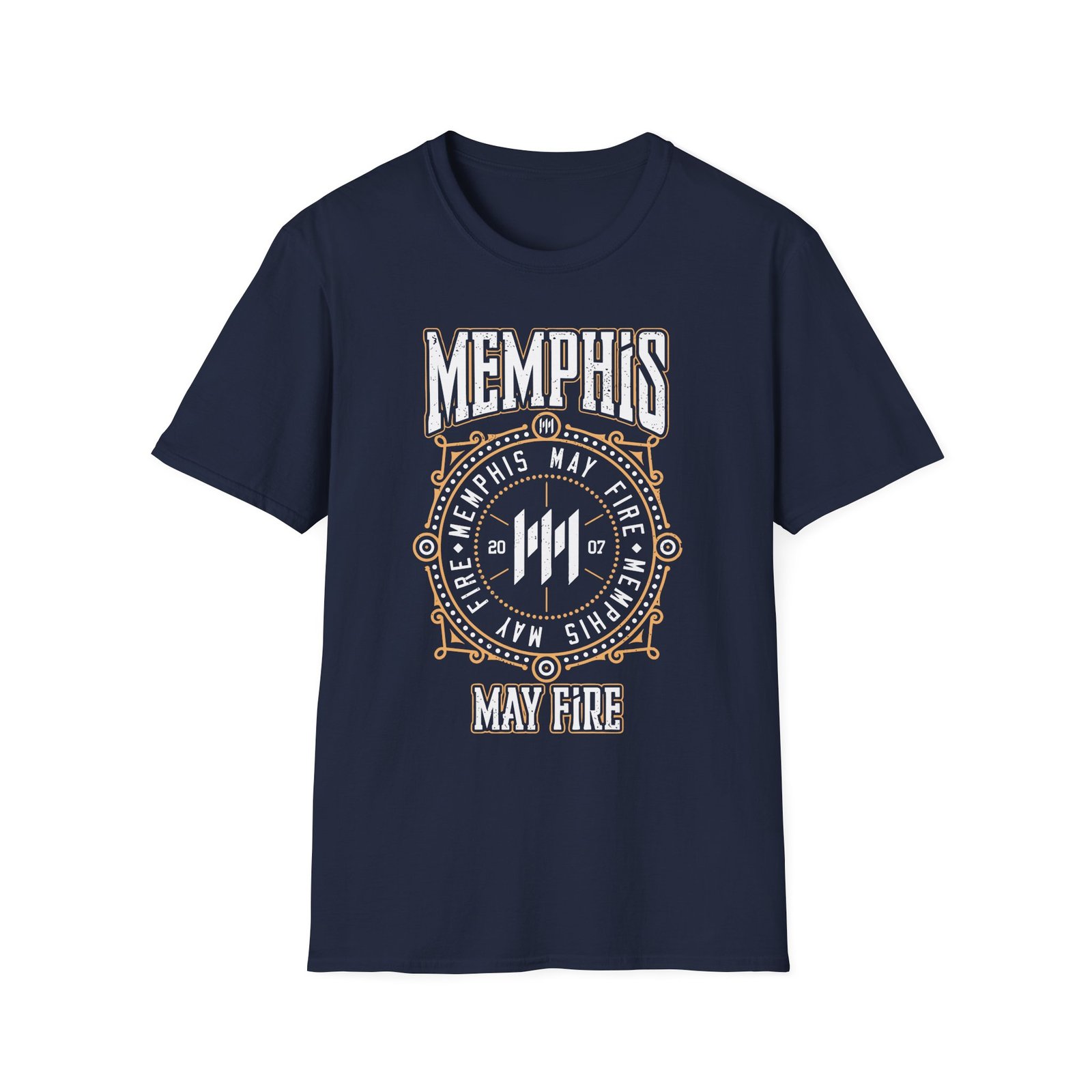 Memphis May Fire Target Unisex Softstyle T-Shirt