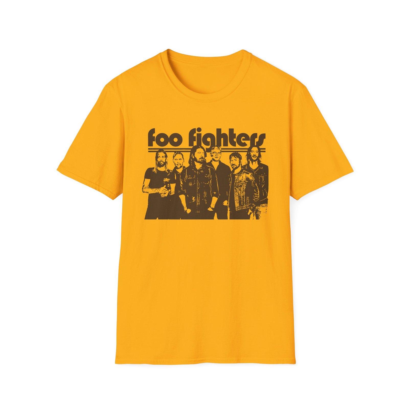 Foo Fighters Retro Vibes Unisex Softstyle T-Shirt