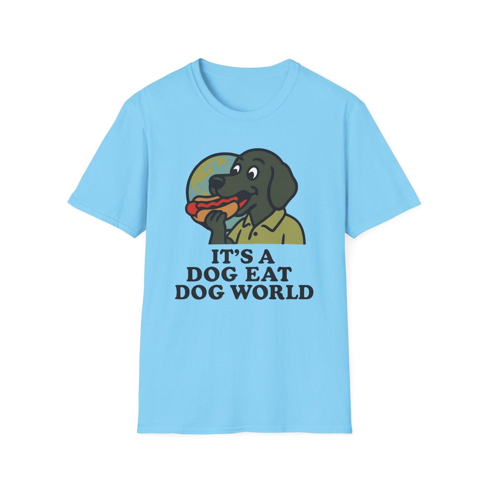 Dog Eat Dog World Unisex Softstyle T-Shirt