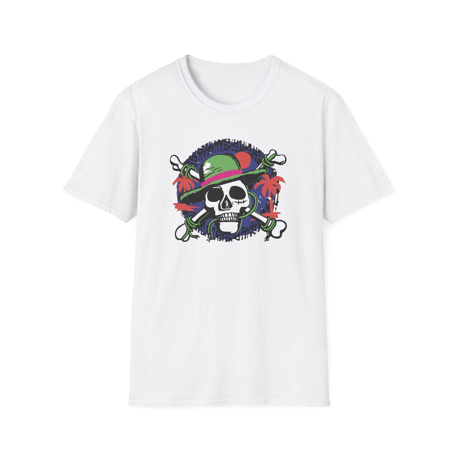 One Piece One Piece Jolly Roger Unisex Softstyle T-Shirt