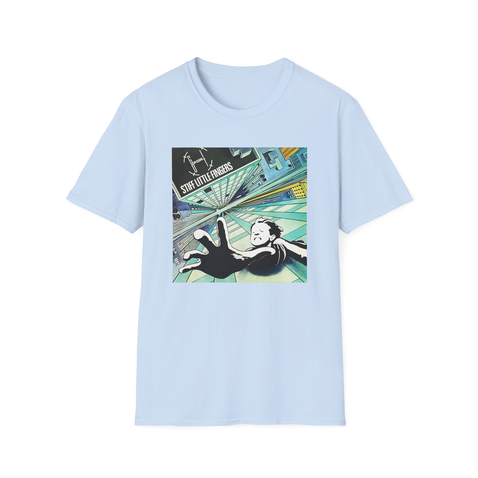 Stiff Little Fingers Go For It Album Unisex Softstyle T-Shirt