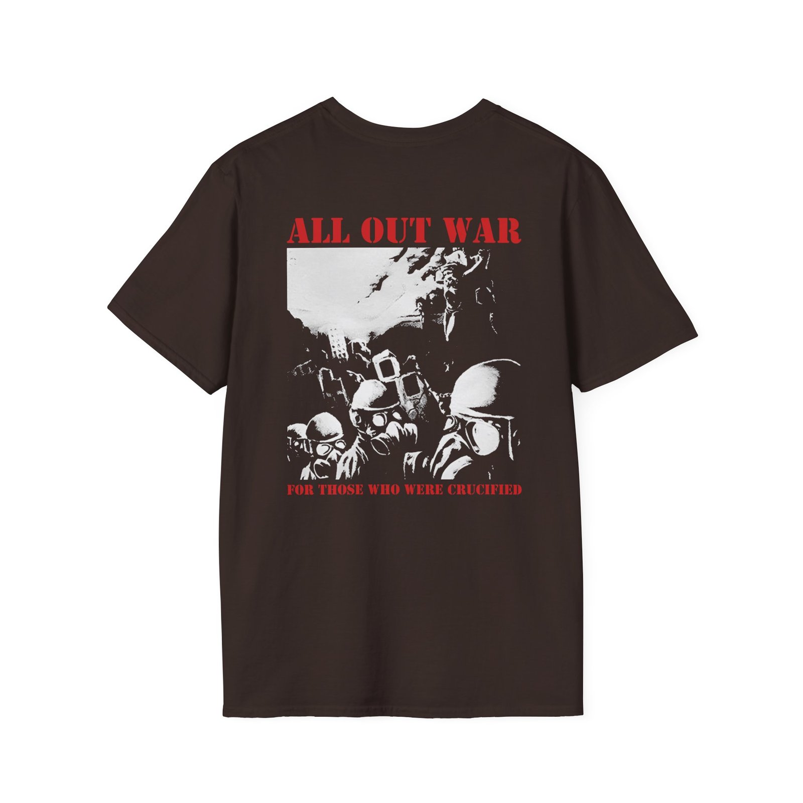 All Out War Crucified Original Unisex Softstyle T-Shirt