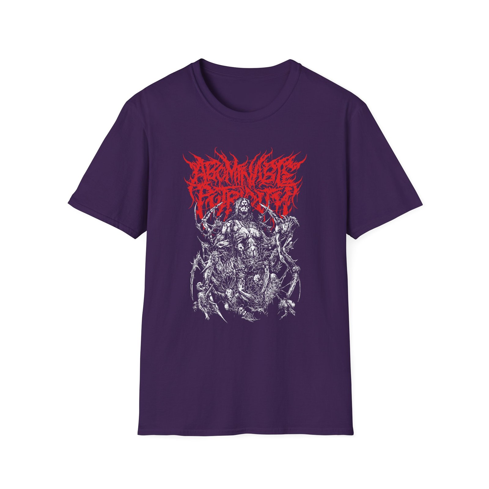 Abominable Putridity Arachnoid Impalement Unisex Softstyle T-Shirt