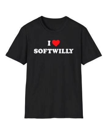 Softwilly I Love Softwilly Unisex Softstyle T-Shirt