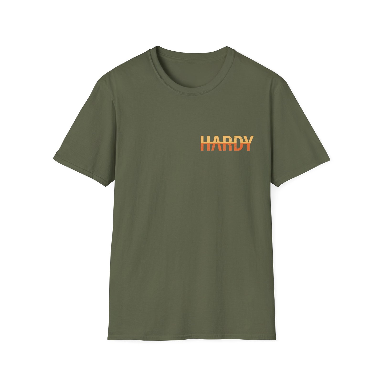 Hardy Buck on the Wall Unisex Softstyle T-Shirt