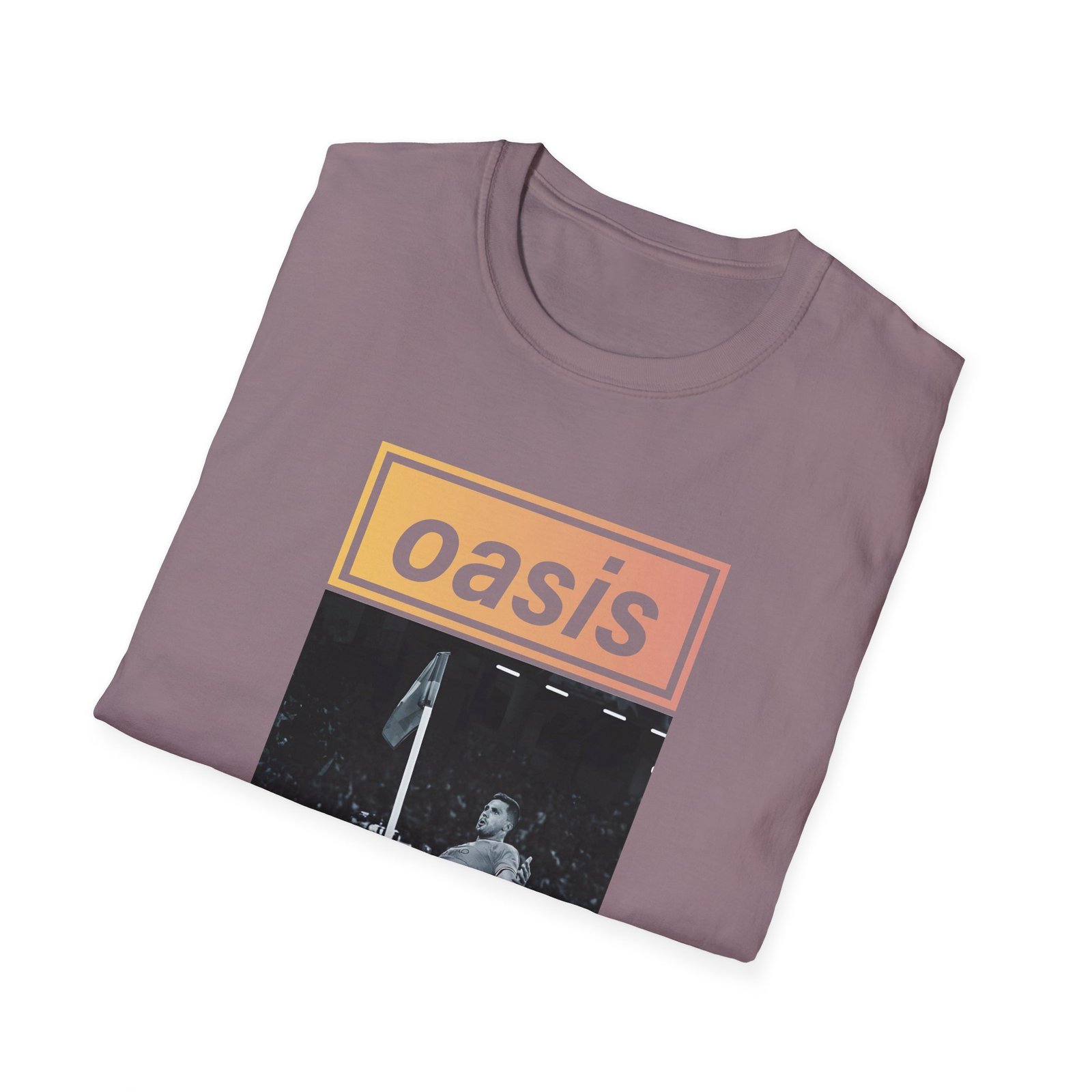 Oasis Man City Slide Away Unisex Softstyle T-Shirt