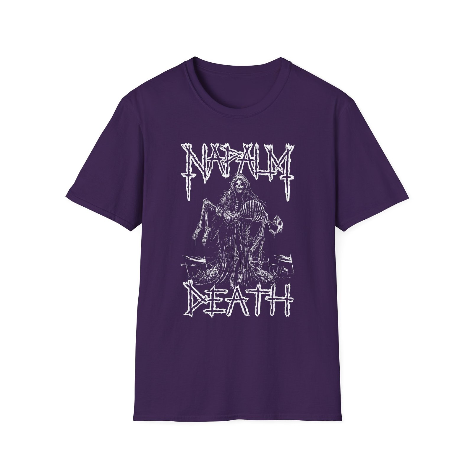 Napalm Death Reaper Unisex Softstyle T-Shirt