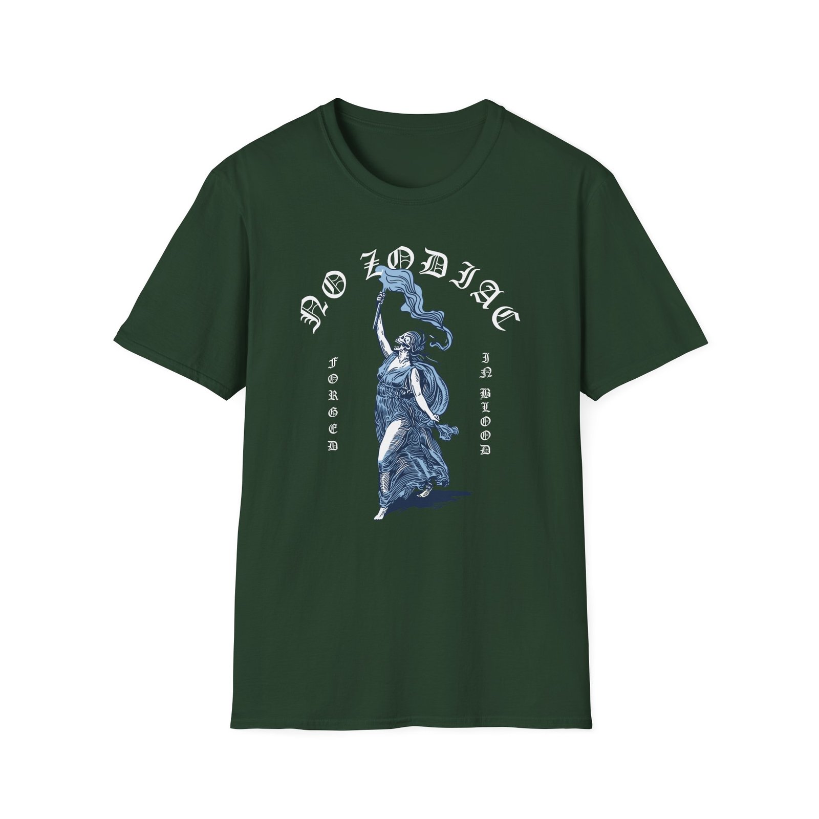 No Zodiac Torch Unisex Softstyle T-Shirt