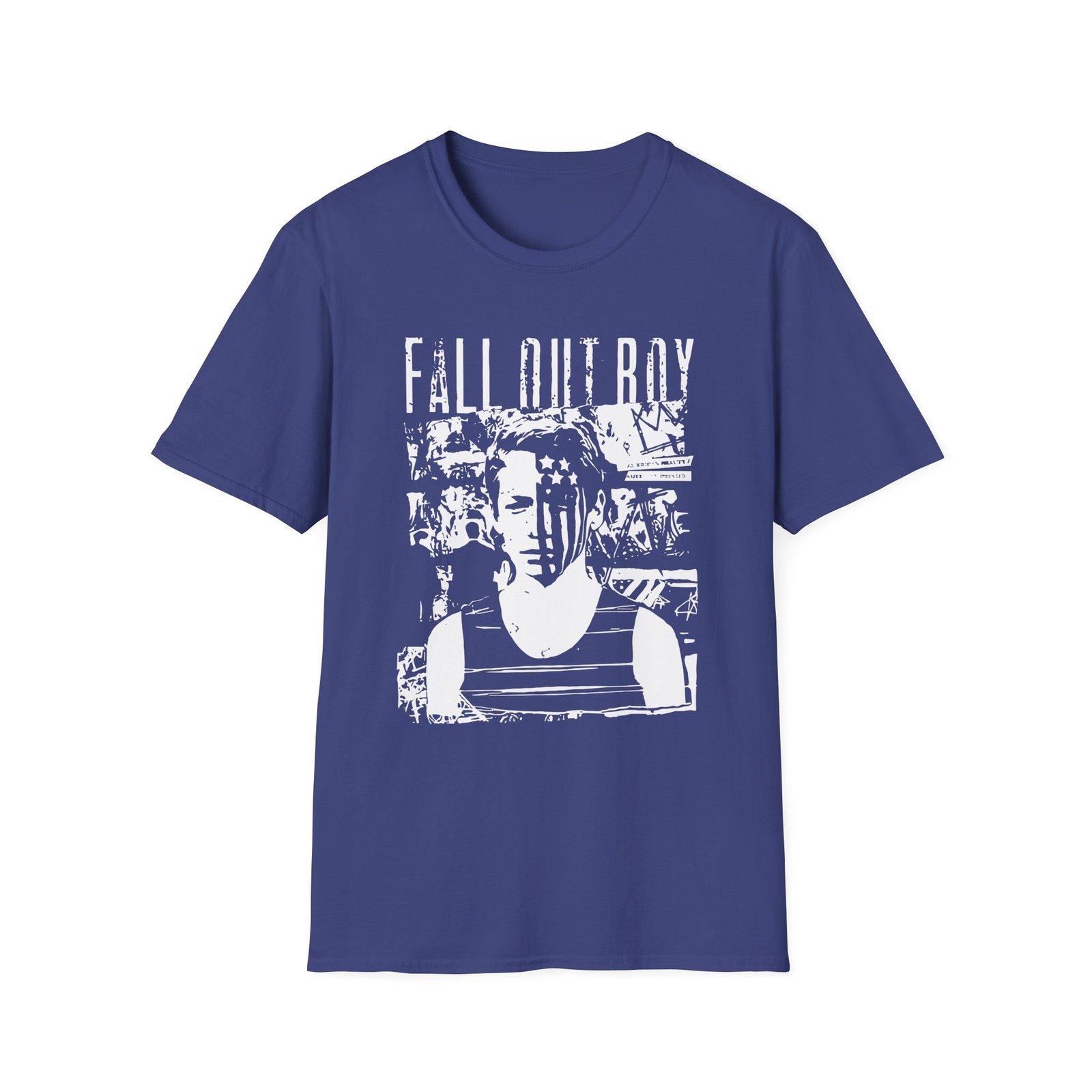 Fall Out Boy American Psycho Cover Unisex Softstyle T-Shirt